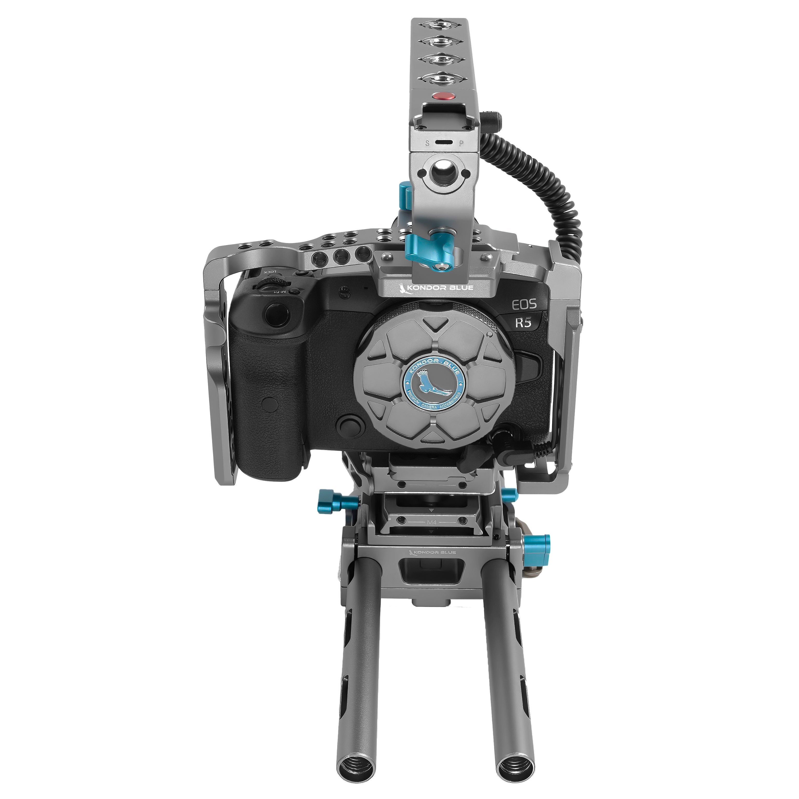 Kondor Blue Canon R5 Base Rig (R5/R6/R) (Space Gray)