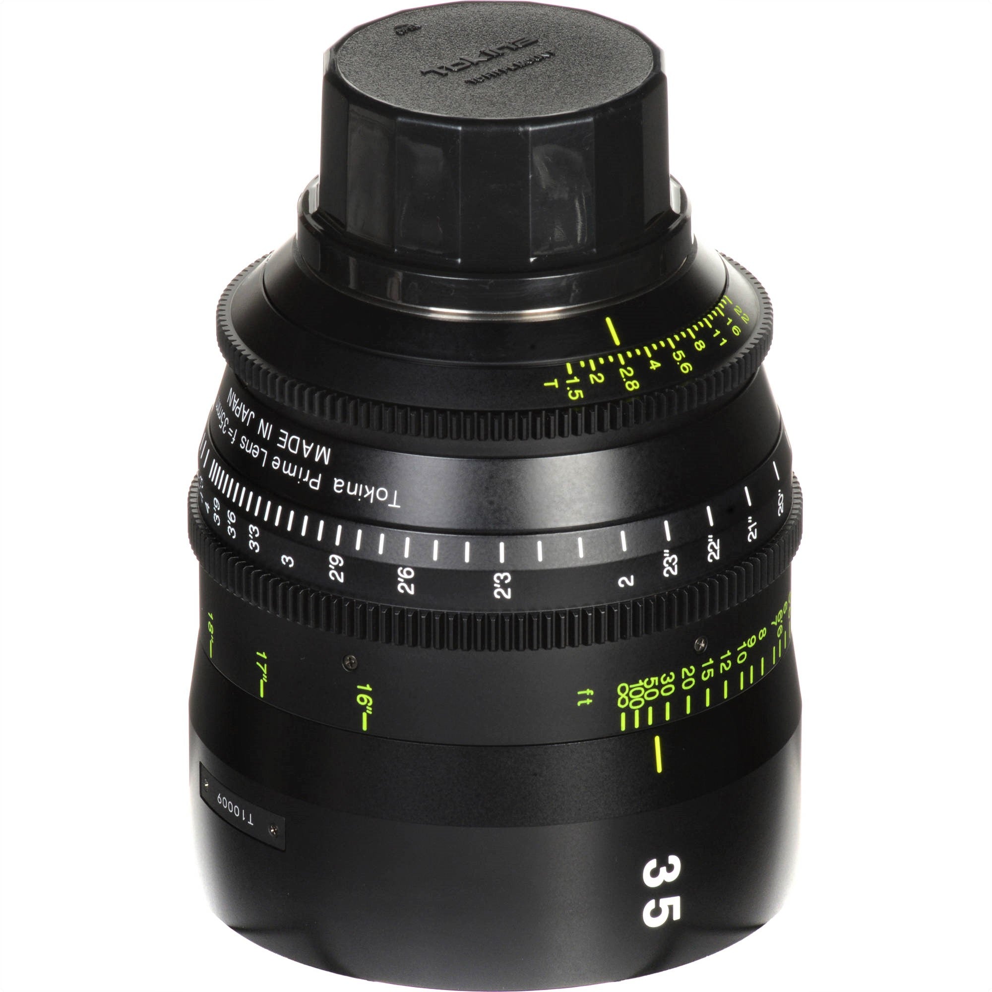 Tokina 35mm T1.5 Cinema Vista Prime Lens (PL Mount)