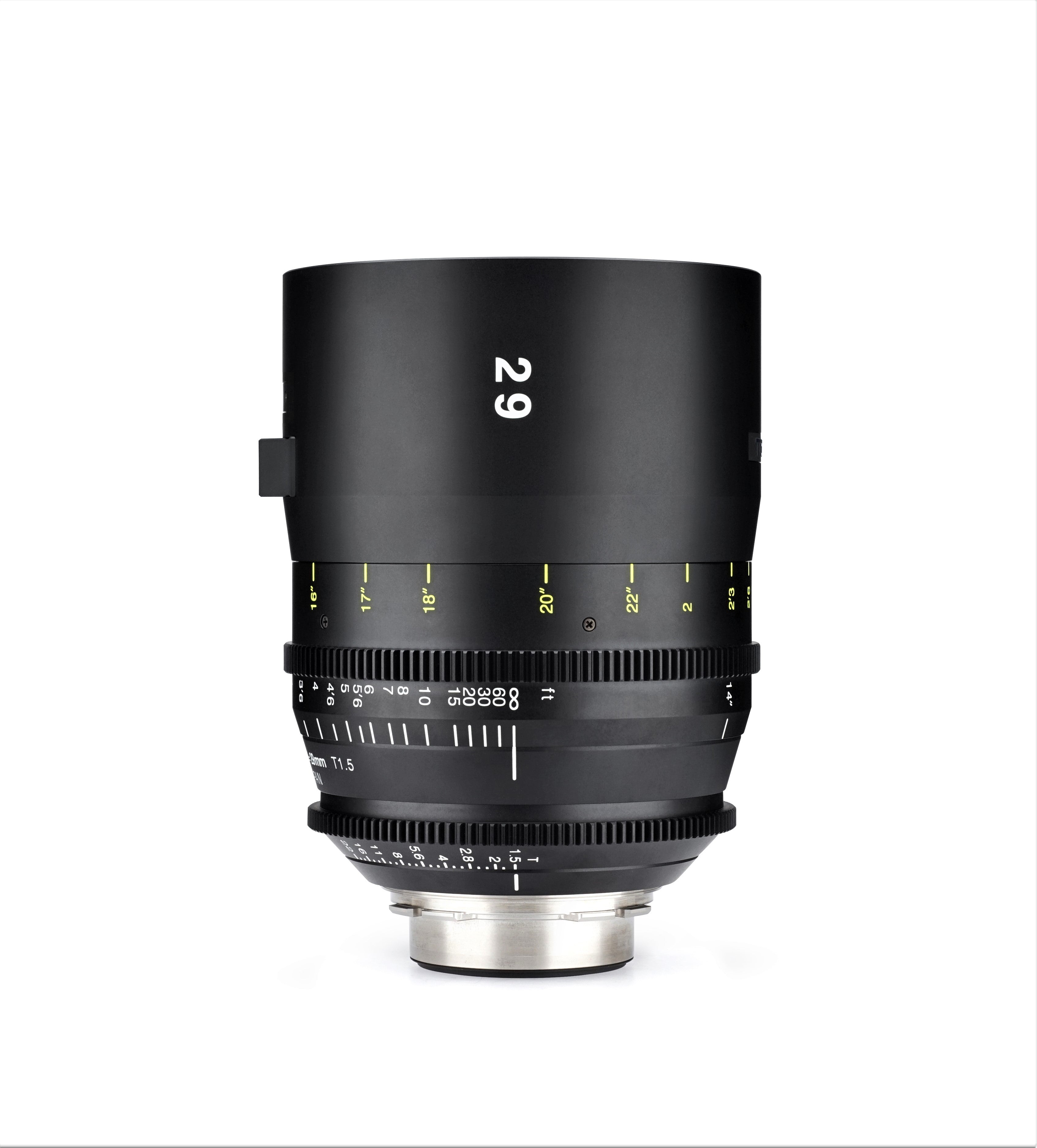 Tokina Cinema Vista 29mm T1.5 Lens (EF Mount, Imperial Focus Scale)