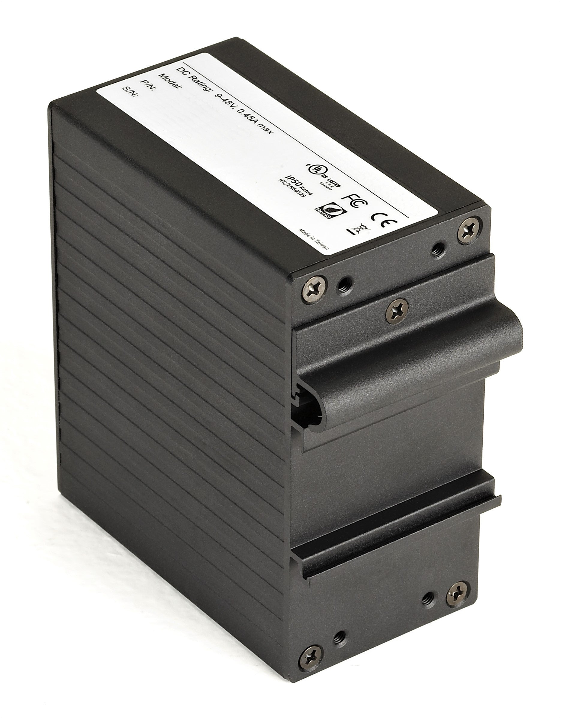 LGH008A Series Gigabit Ethernet (1000-Mbps) Hardened Temperature Switch - (8) 10/100/1000-Mbps Copper RJ45