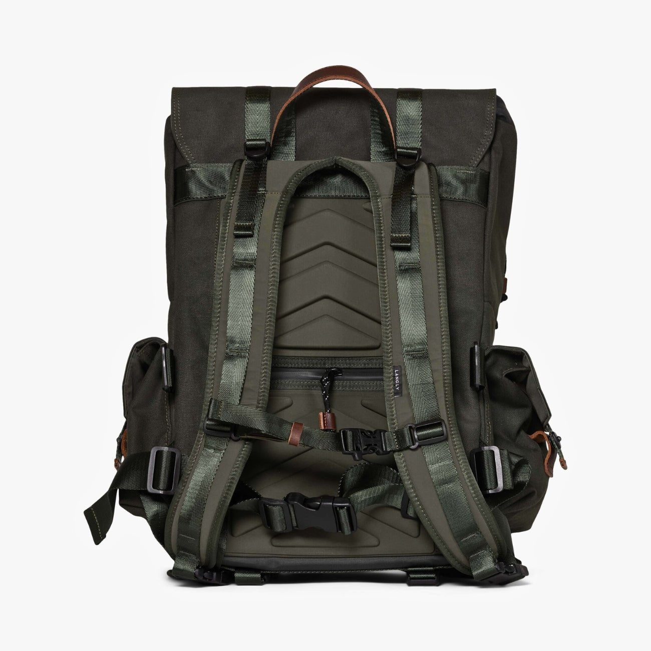 Langly Alpha Globetrotter Camera Backpack (Forest Green) - photo camera backpack