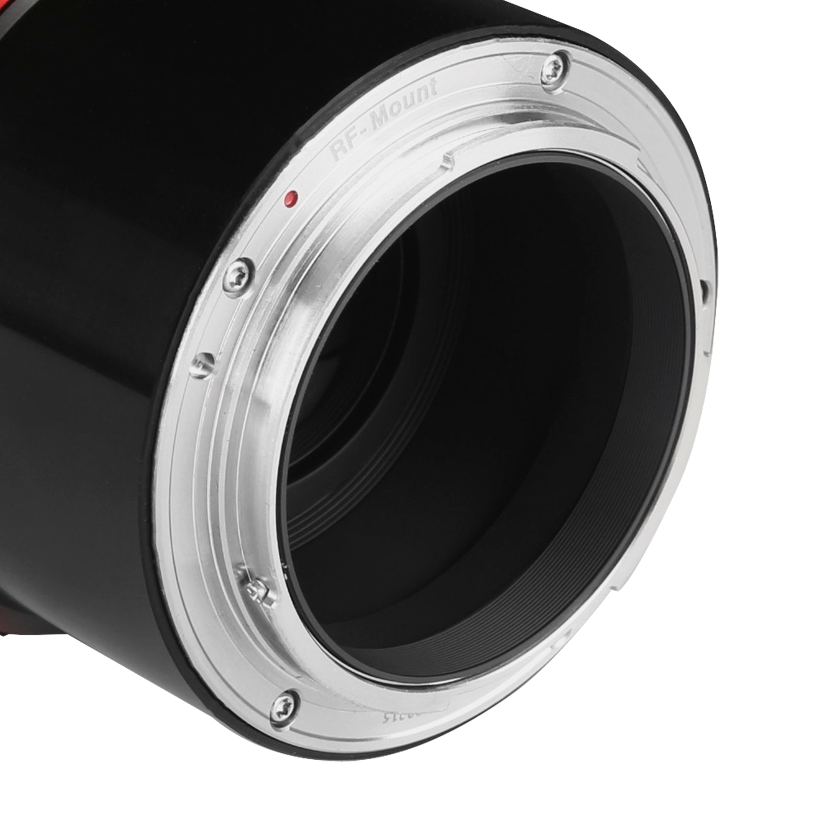Meike Cinema Full Frame Cinema Prime 35mm T2.1 Lens (RF Mount in a Close-Up View)