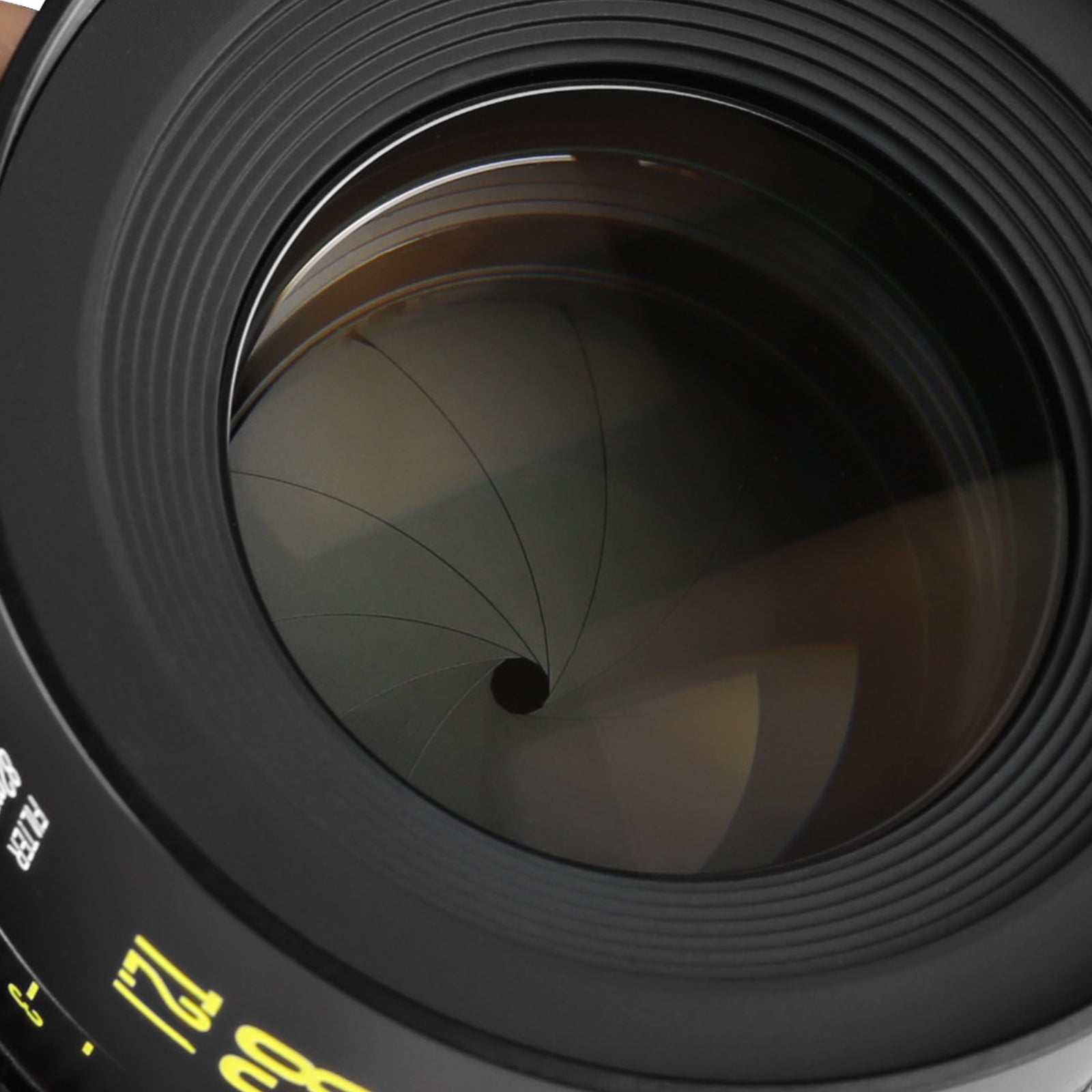 Meike Cinema Full Frame Cinema Prime 85mm T2.1 Lens (PL Mount) in a Front Close-Up View
