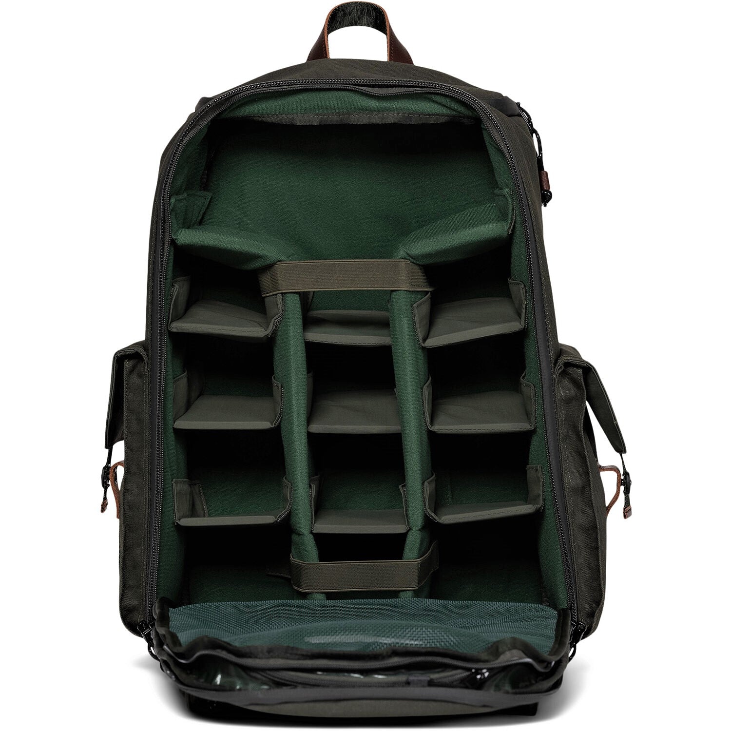 Langly Multi Globetrotter Camera Backpack (Forest Green)