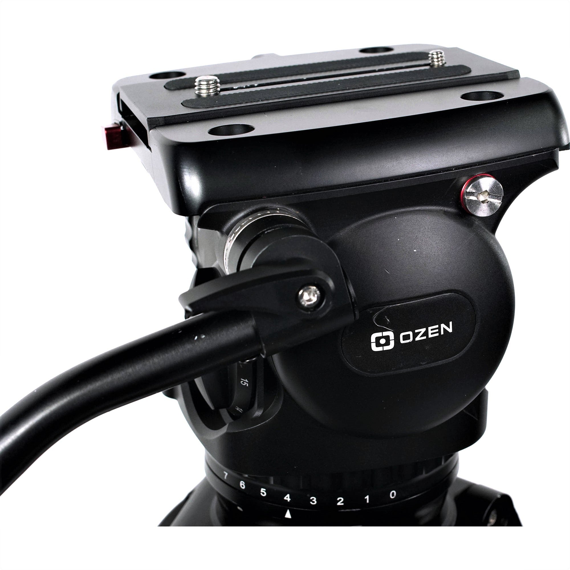 OZEN Agile 18S Fluid Head in a Side View