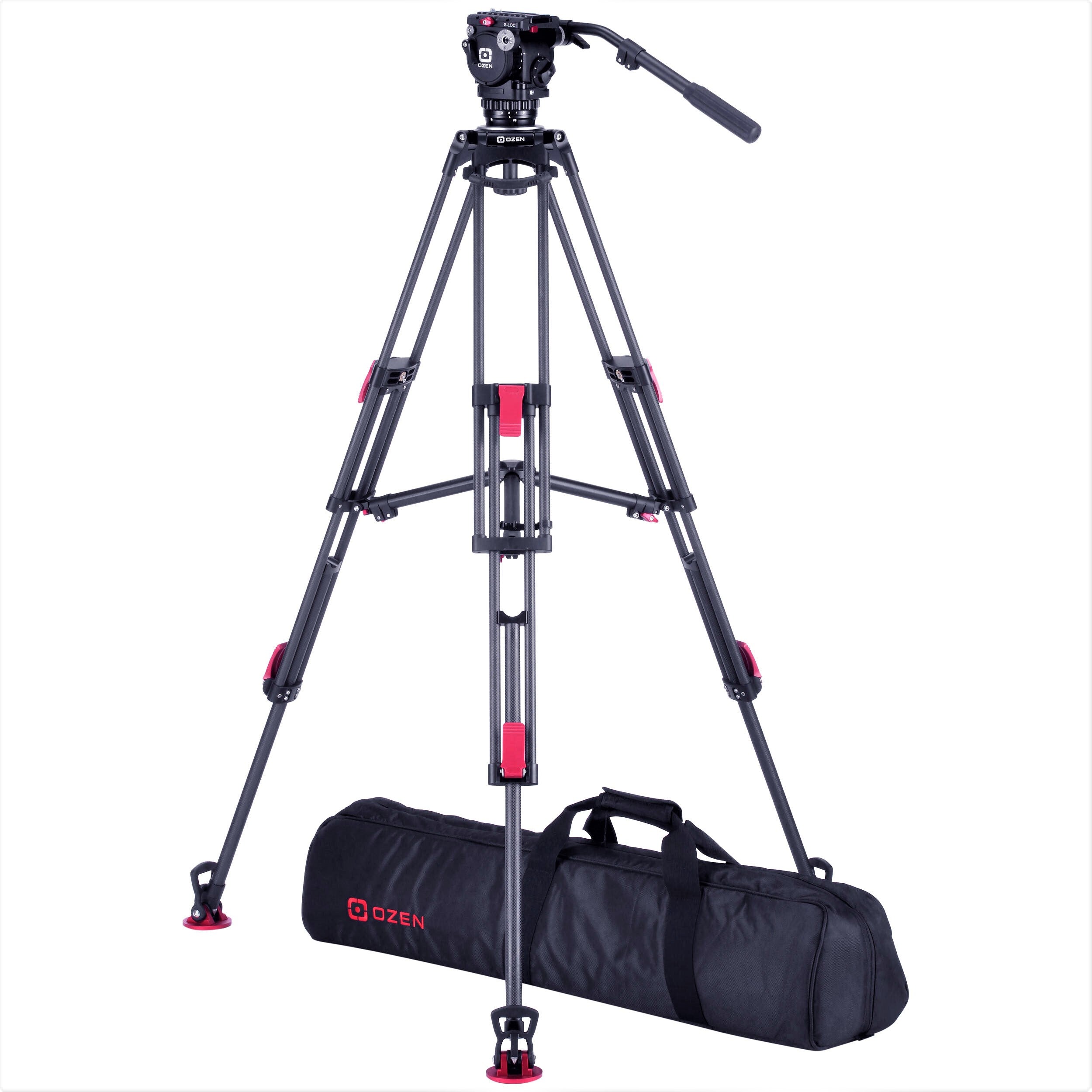 OZEN 5CF2HDS 75mm AGILE 5S (S-LOC) Heavy Duty Tripod System