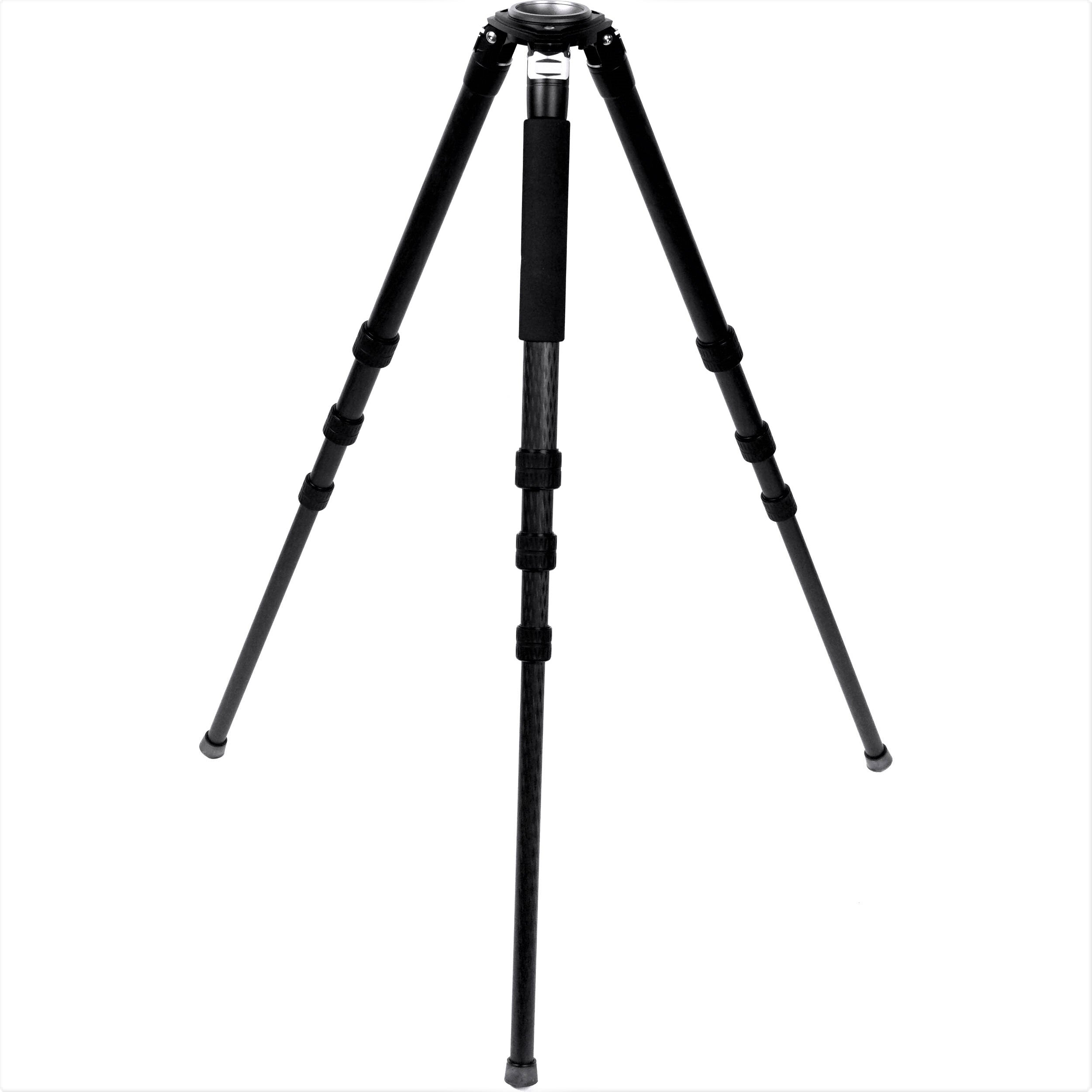 OZEN 75CF3 75mm Telescoping Three-Stage Carbon Fiber Tripod