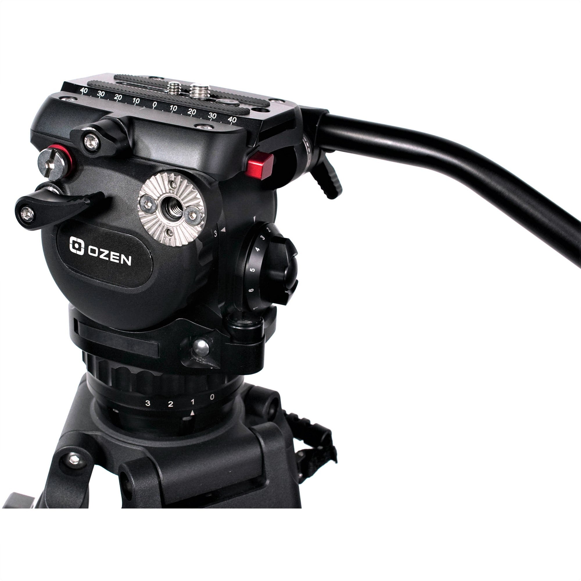 OZEN Agile 6S Fluid Head in a Close-Up View