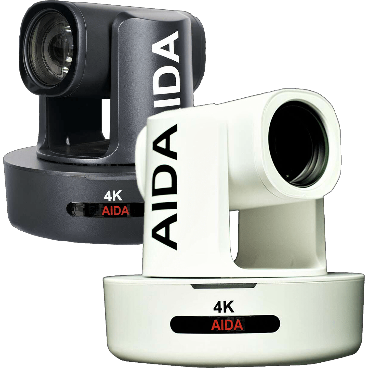 AIDA Imaging Broadcast/Conference NDI®|HX 4K NDI/IP/HDMI PTZ Camera with 30x Optical Zoom (Black and White)