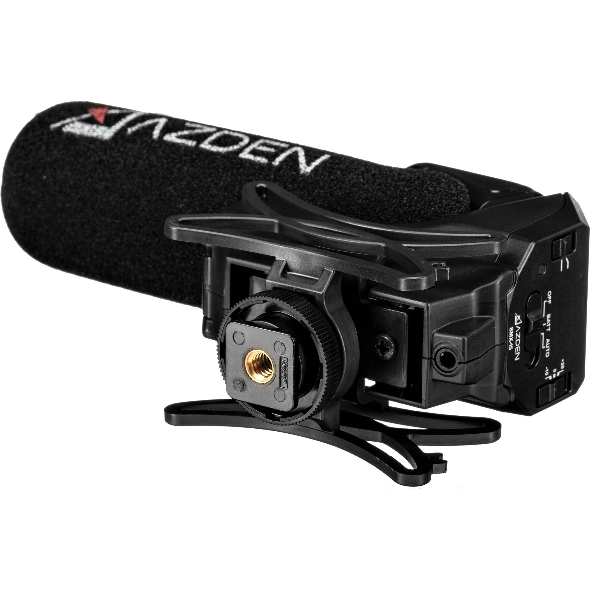 Azden Powered Shotgun Video Microphone with +20dB Boost