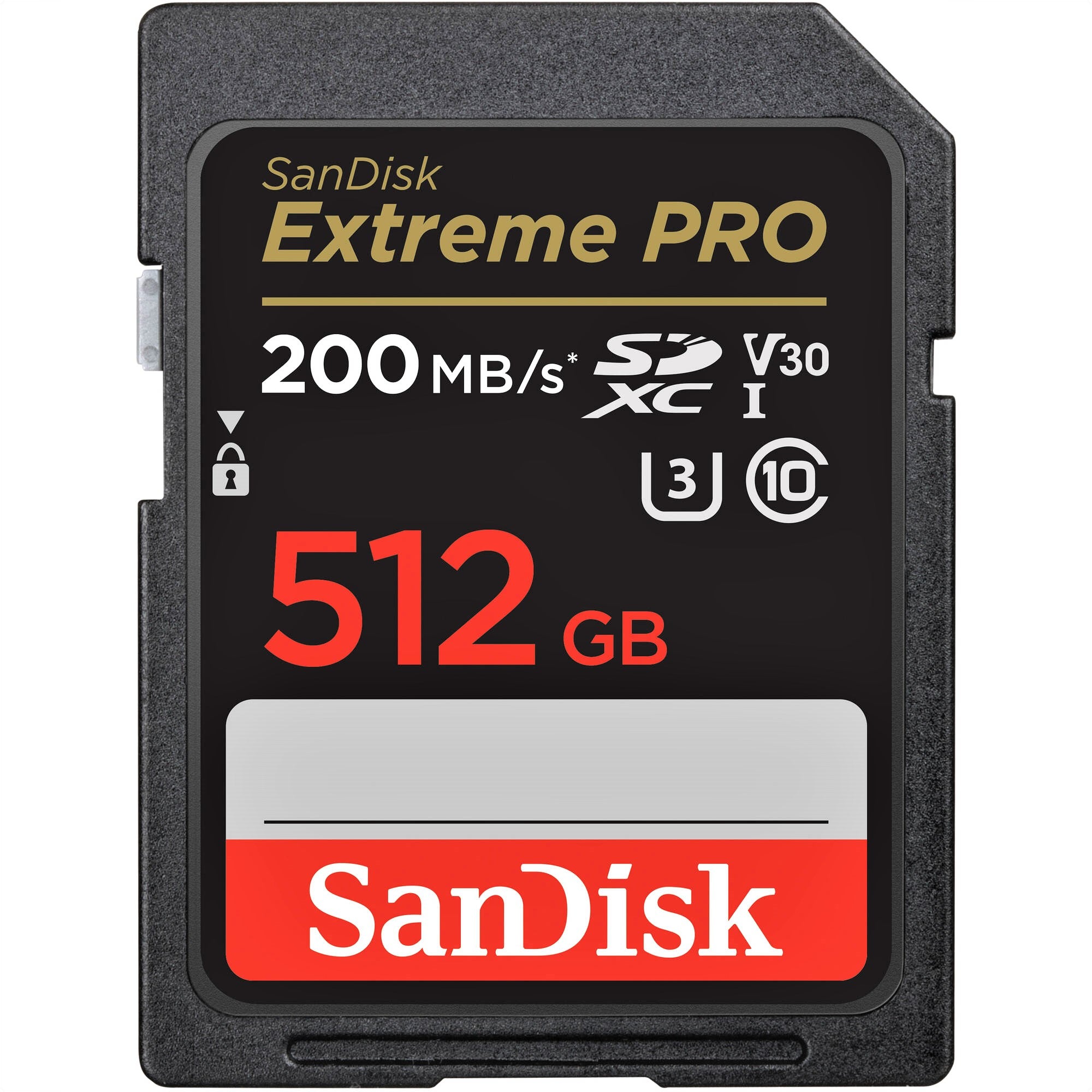 SanDisk 512GB Extreme PRO UHS-I SDHC Memory Card