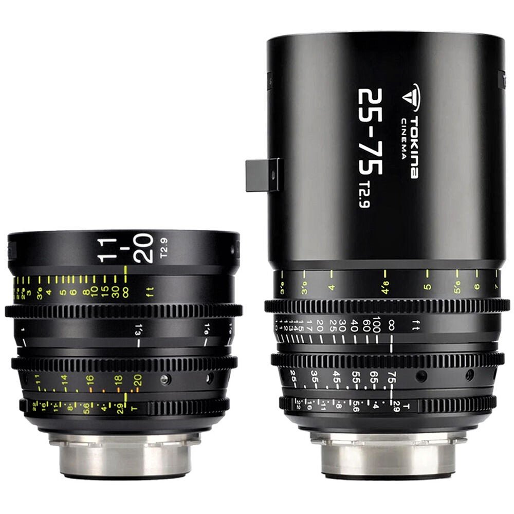 Tokina Cinema ATX 11-20mm & 25-75mm Zoom Kit for EF Mount