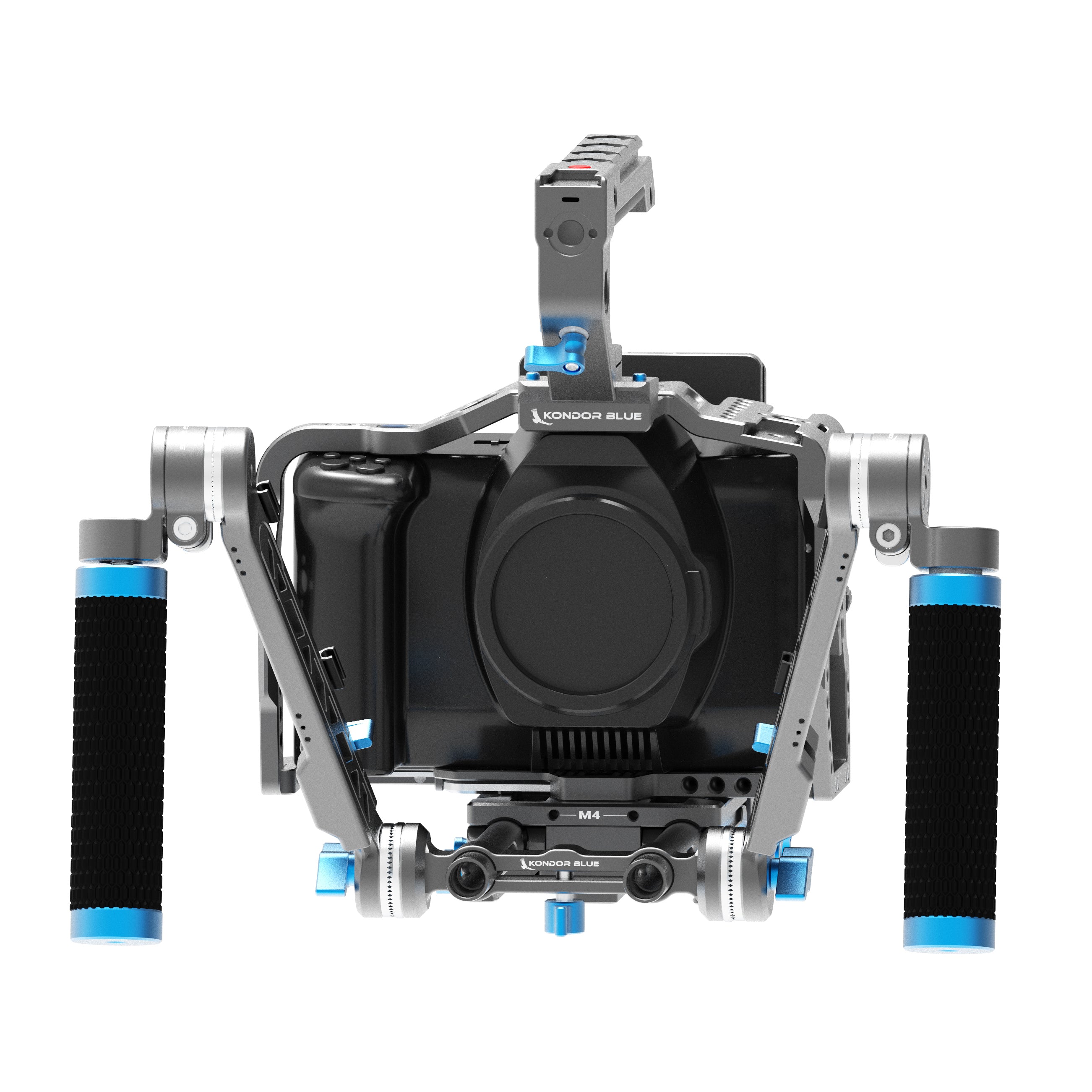 Kondor Blue Blackmagic Pocket 6K Pro Cage with Top Handle (Space Gray)