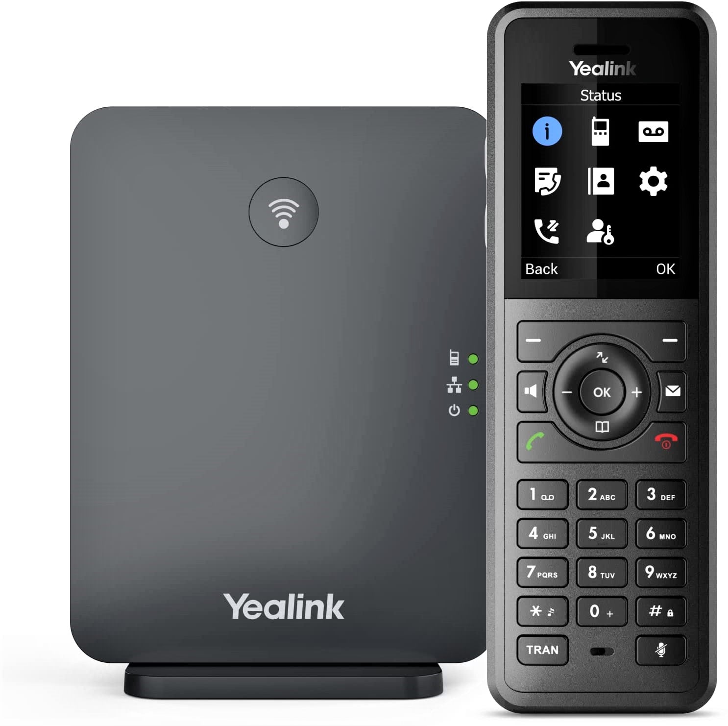Yealink W77P - DECT IP Phone System - W57R Handset + W70B Base