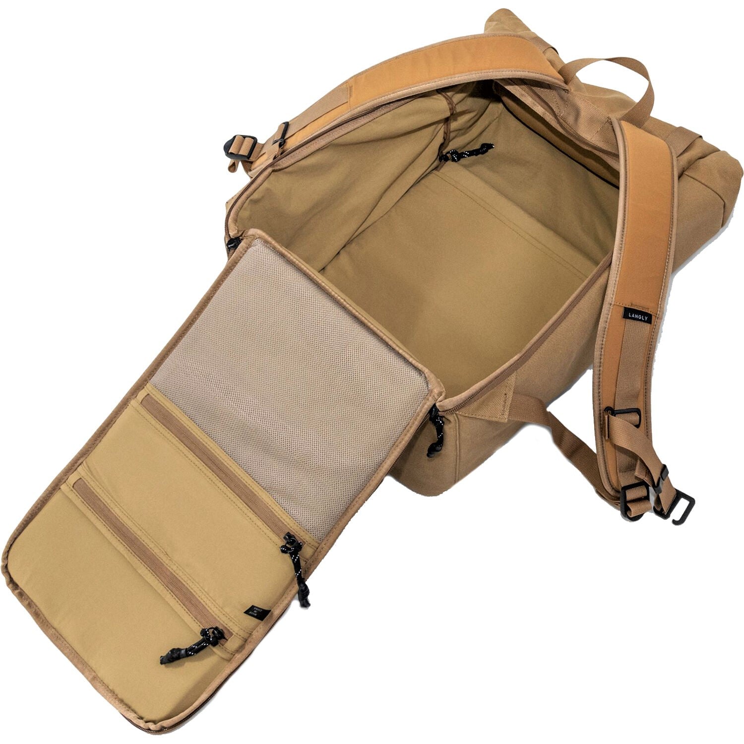 Langly Weekender Backpack with Camera Cube (Sand)