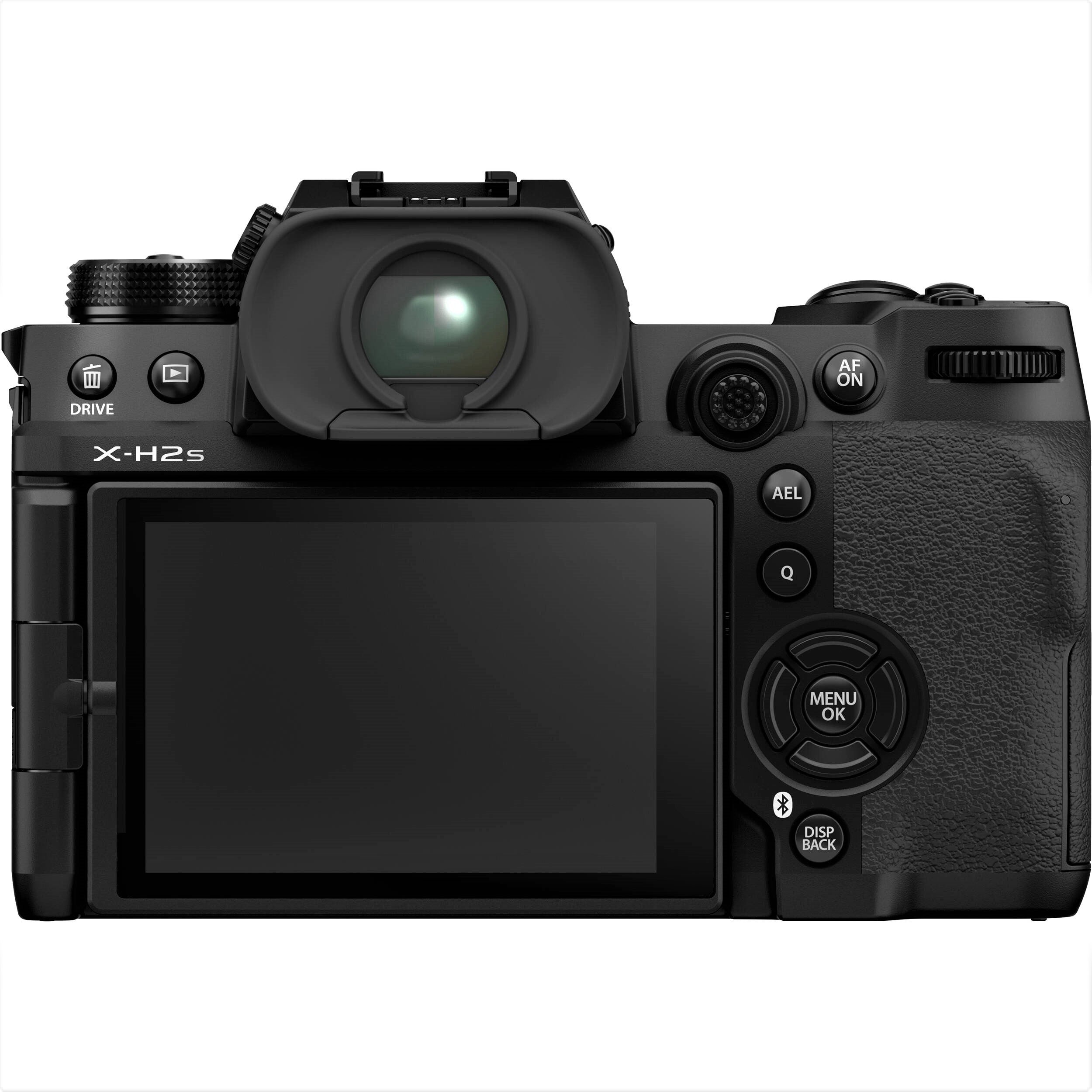 Fujifilm X-H2S Mirrorless Camera - Rear view