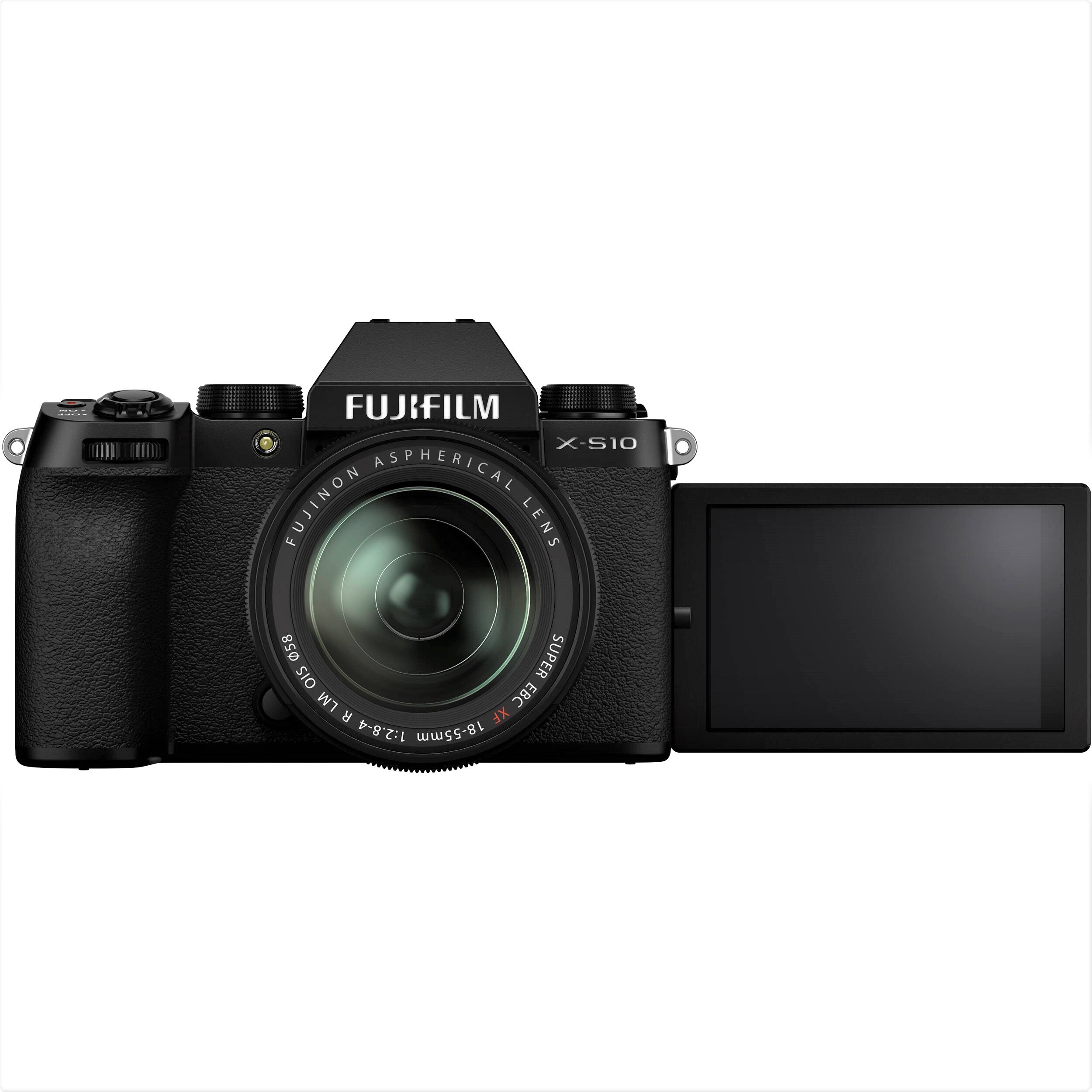 Fujifilm X-S10 Mirrorless Camera with 18-55mm Lens