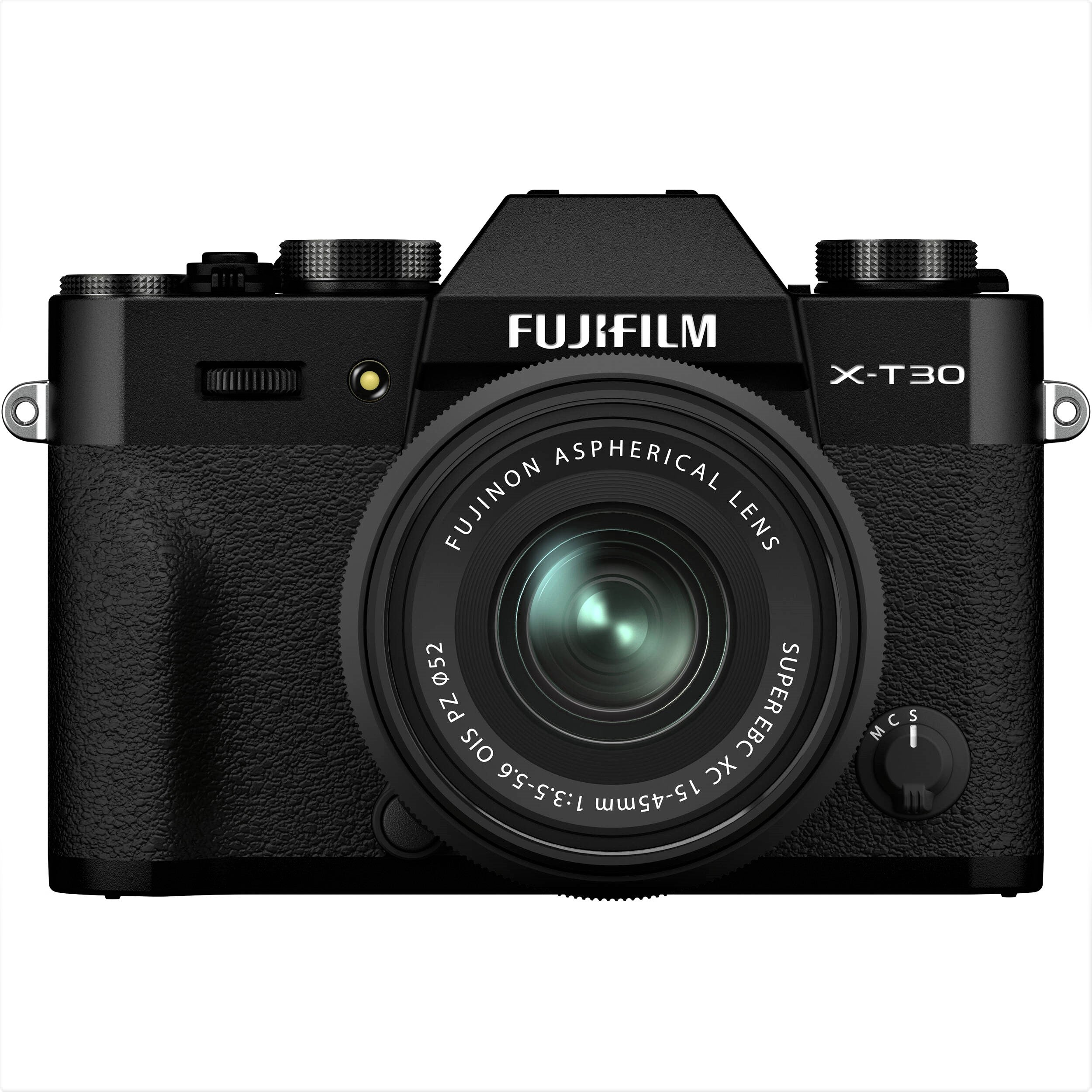 Fujifilm X-T30 II Mirrorless Camera with XC 15-45mm OIS PZ Lens (Black) - Main image