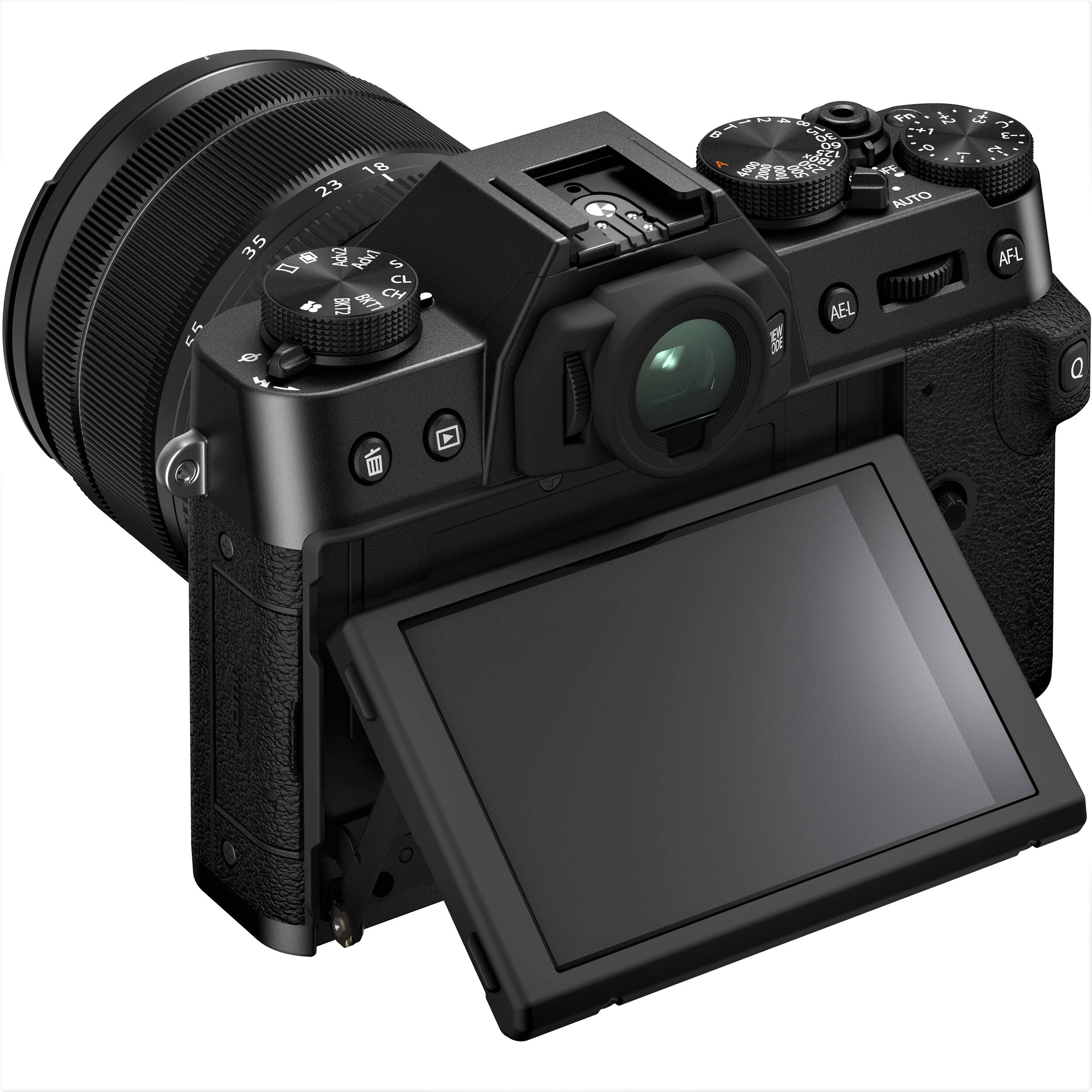 Fujifilm X-T30 II Mirrorless Camera with 18-55mm Lens (Black) with adjustable screen