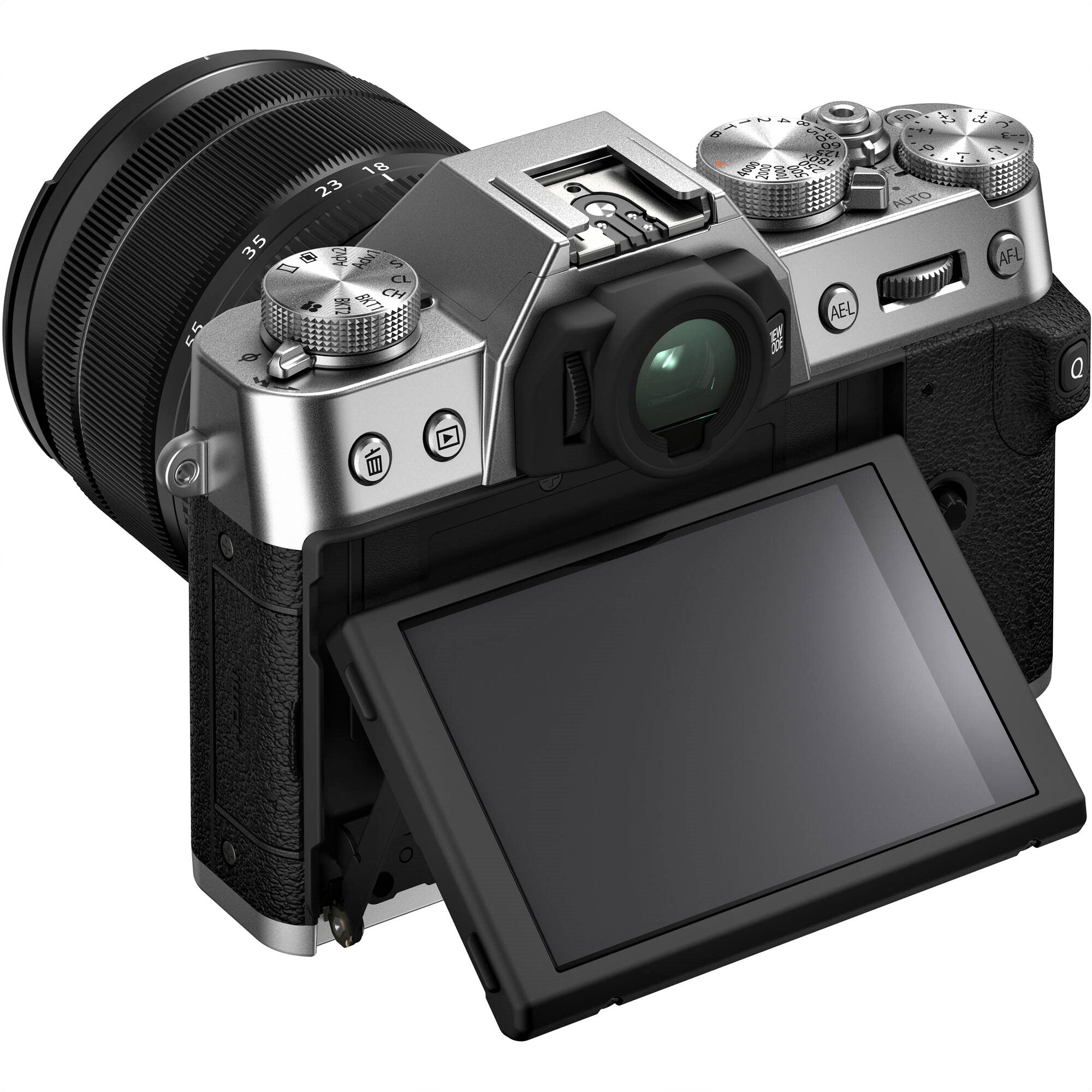 Fujifilm X-T30 II Mirrorless Camera with 18-55mm Lens (Silver) with Adjustable Screen