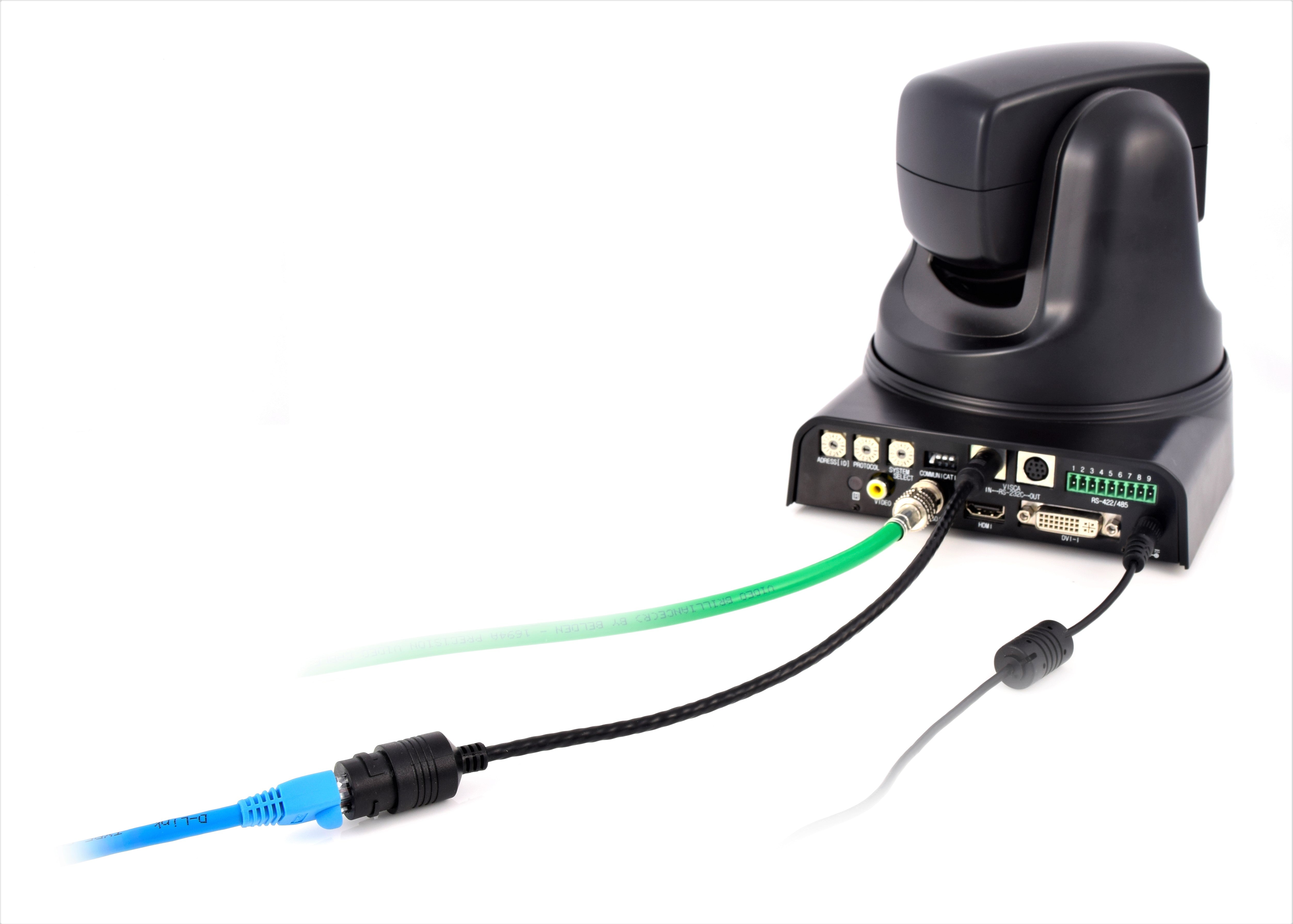 AIDA Imaging RS-232C Mini Din to RJ45 Gender Changer