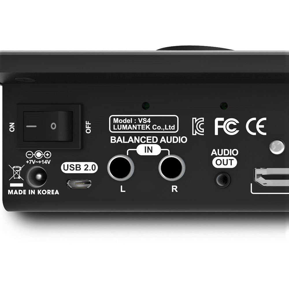 Lumantek VS4 4x1 Seamless Switcher