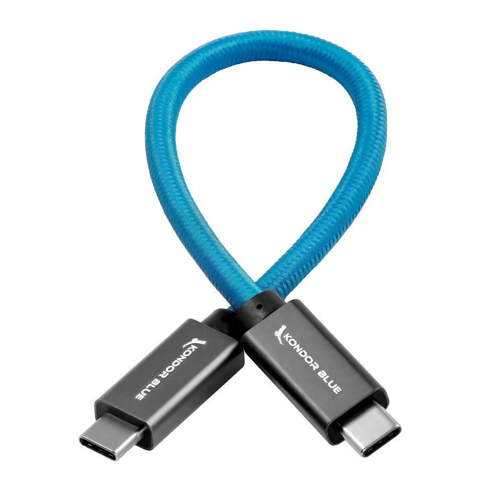 Kondor Blue USB 3.1 Gen 2 Type-C Cable (8.5")