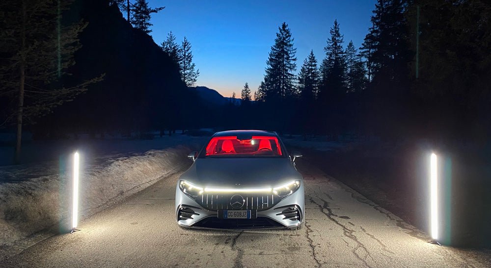 Filming the Mercedes-AMG EQS 53 with the Pocket Cinema Camera 6K Pro