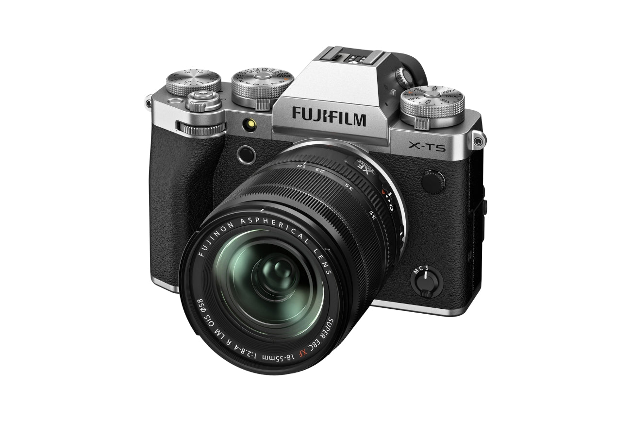 Front Side View of Fujifilm X-T5 Camera