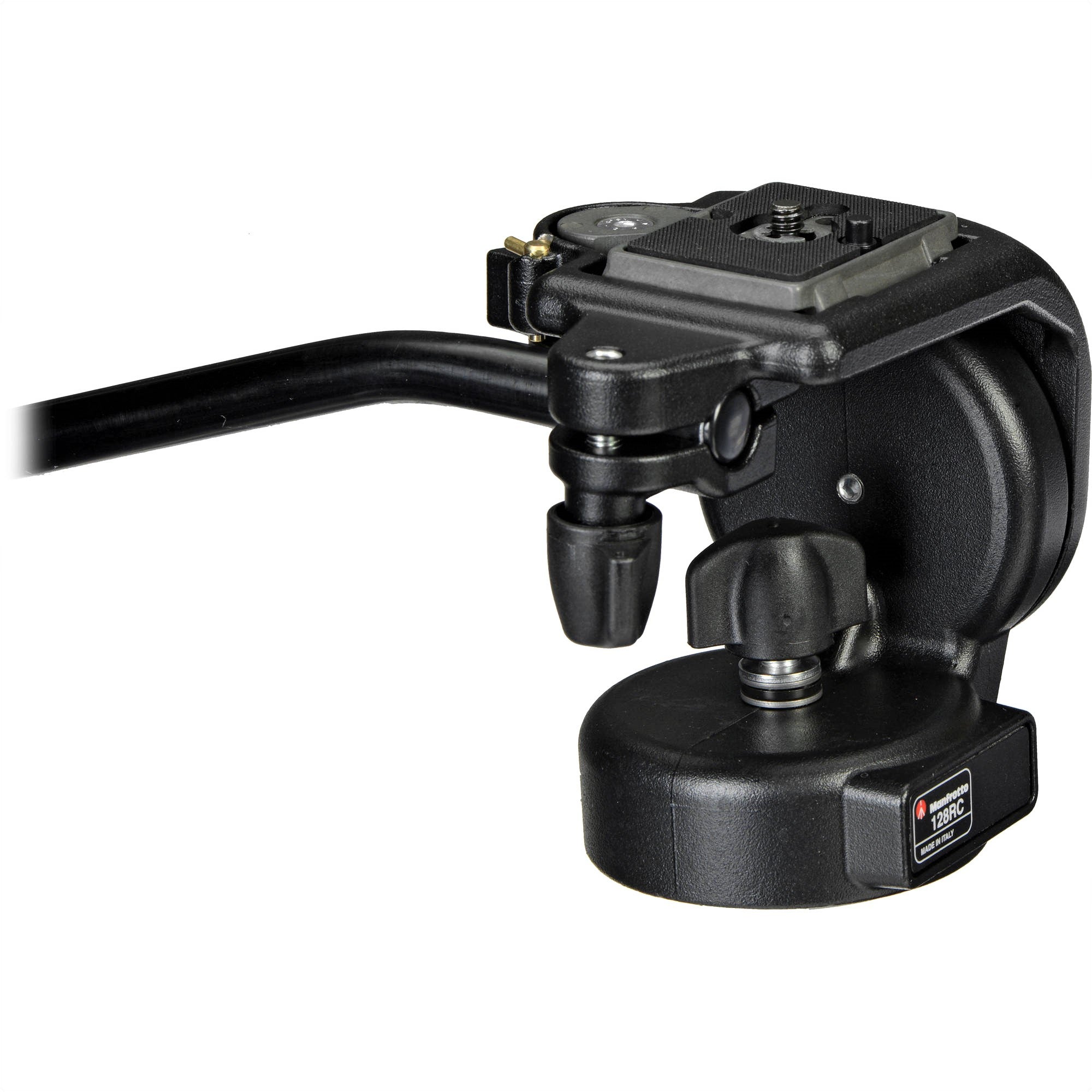 Manfrotto 128RC QR Micro Fluid Head - Close-Up View