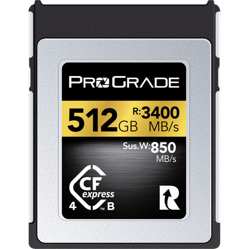 ProGrade Digital CFexpress 4.0 Type B Gold Memory Card