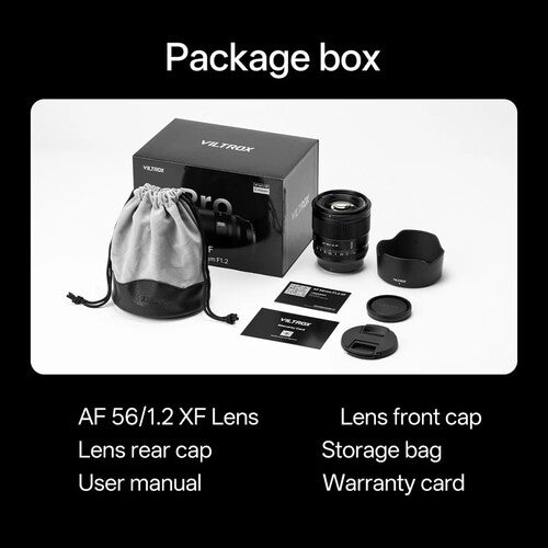 Viltrox AF 56mm f/1.2 Pro XF Lens