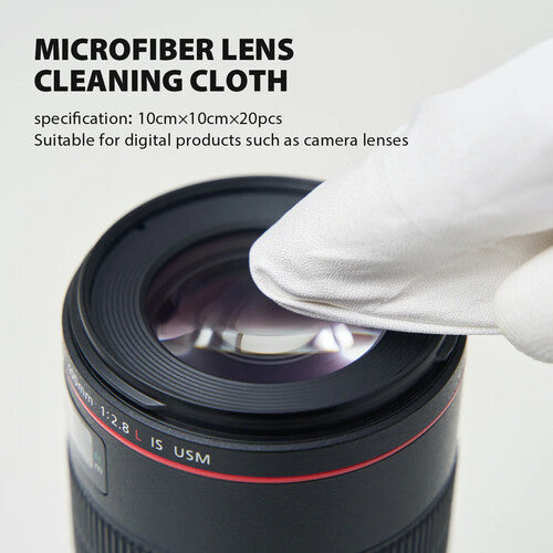 VSGO Microfiber Lens Cleaning Cloth (20-Pack)