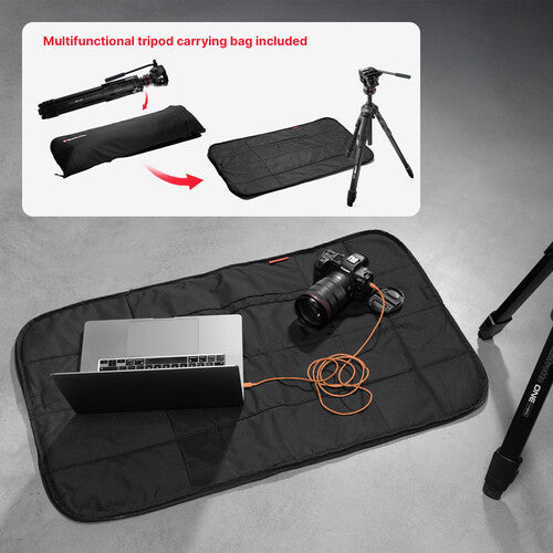 Manfrotto ONE Hybrid Aluminum Tripod with 500X Fluid Head