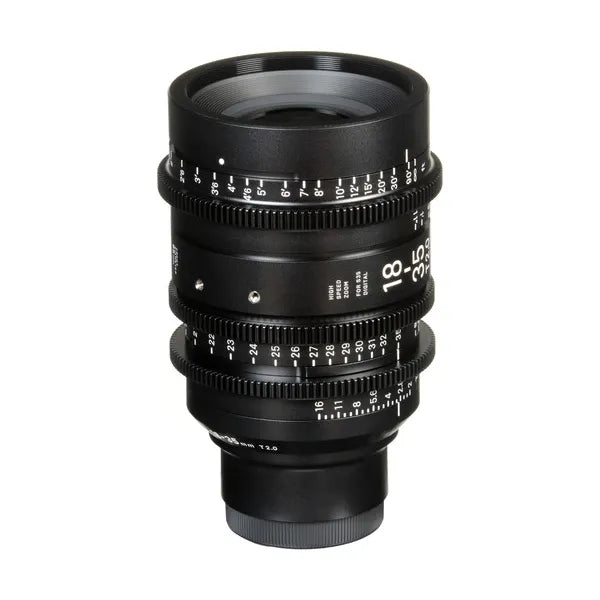 Sigma 18-35mm T2 High-Speed Zoom Lens
