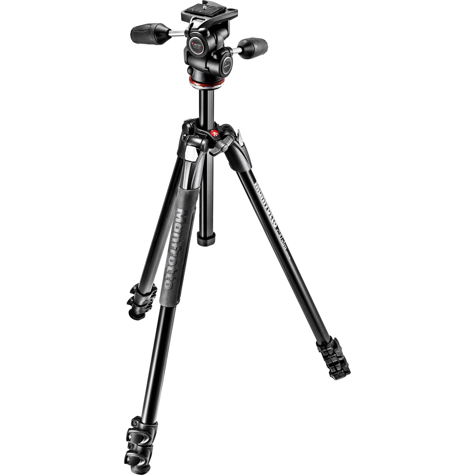 Manfrotto 290 Xtra Aluminum Tripod with 804 3-Way Pan/Tilt Head