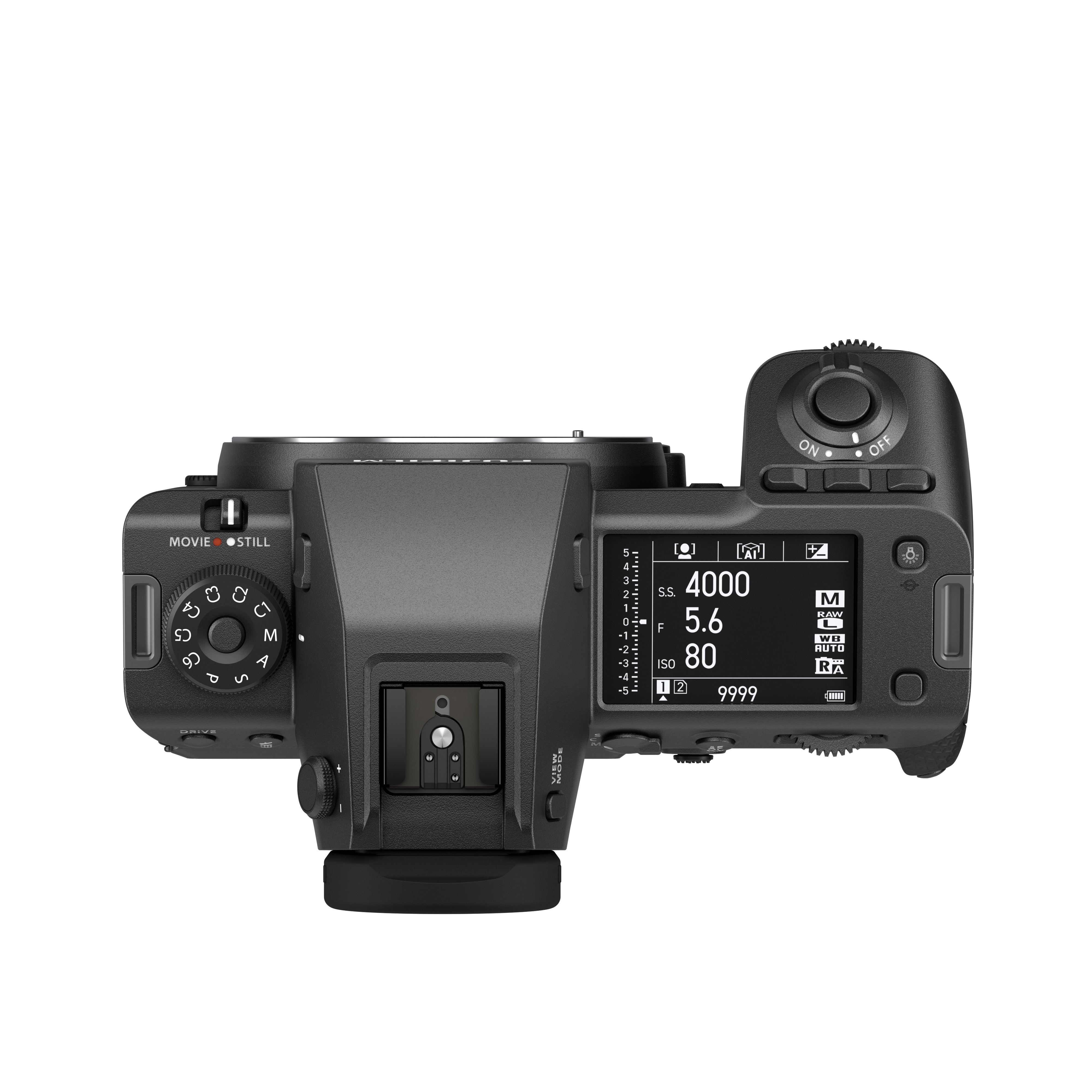 FUJIFILM GFX100 II Mirrorless Camera Top View