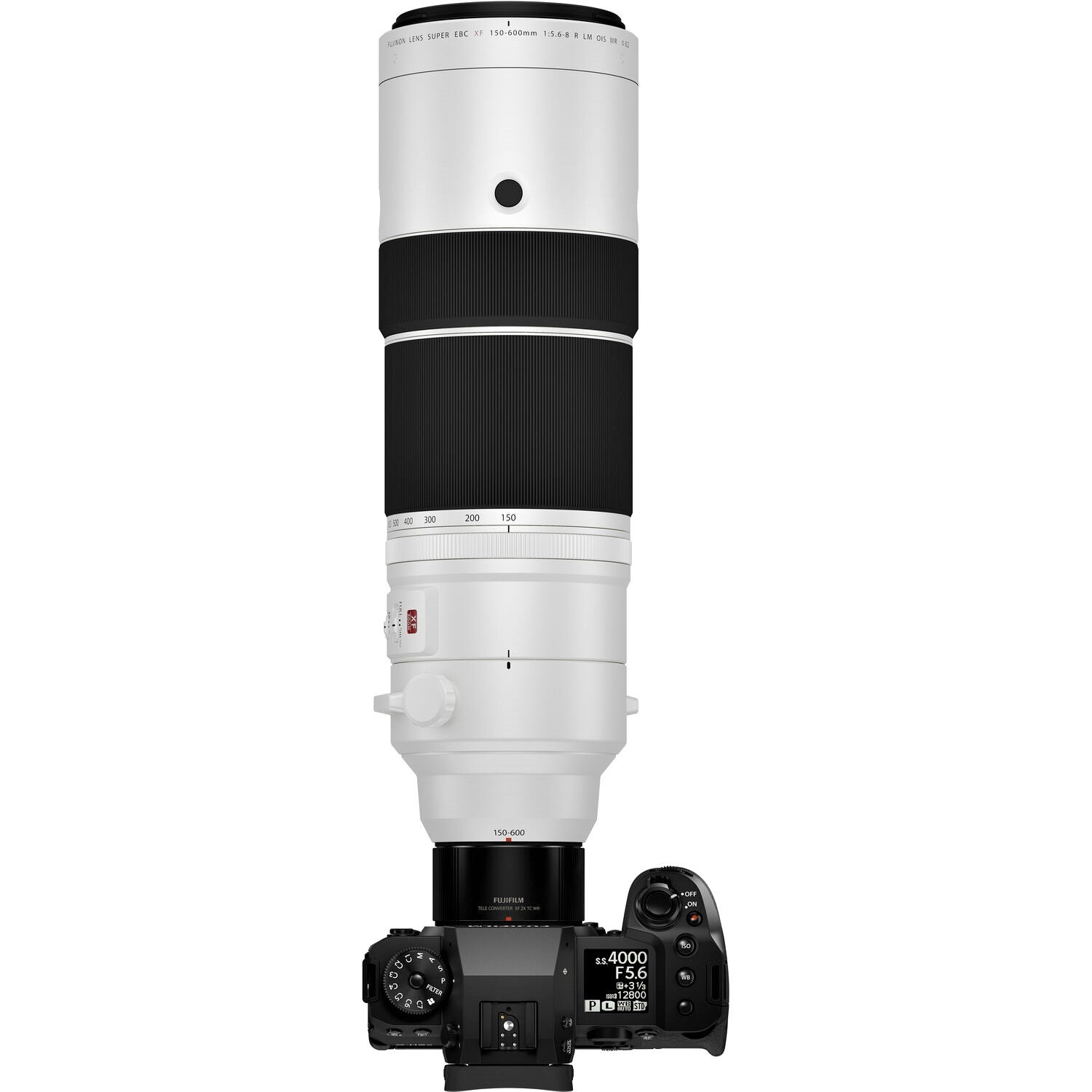 FUJINON XF150-600mmF5.6-8 R LM OIS WR - Attached Rear Lens Cap