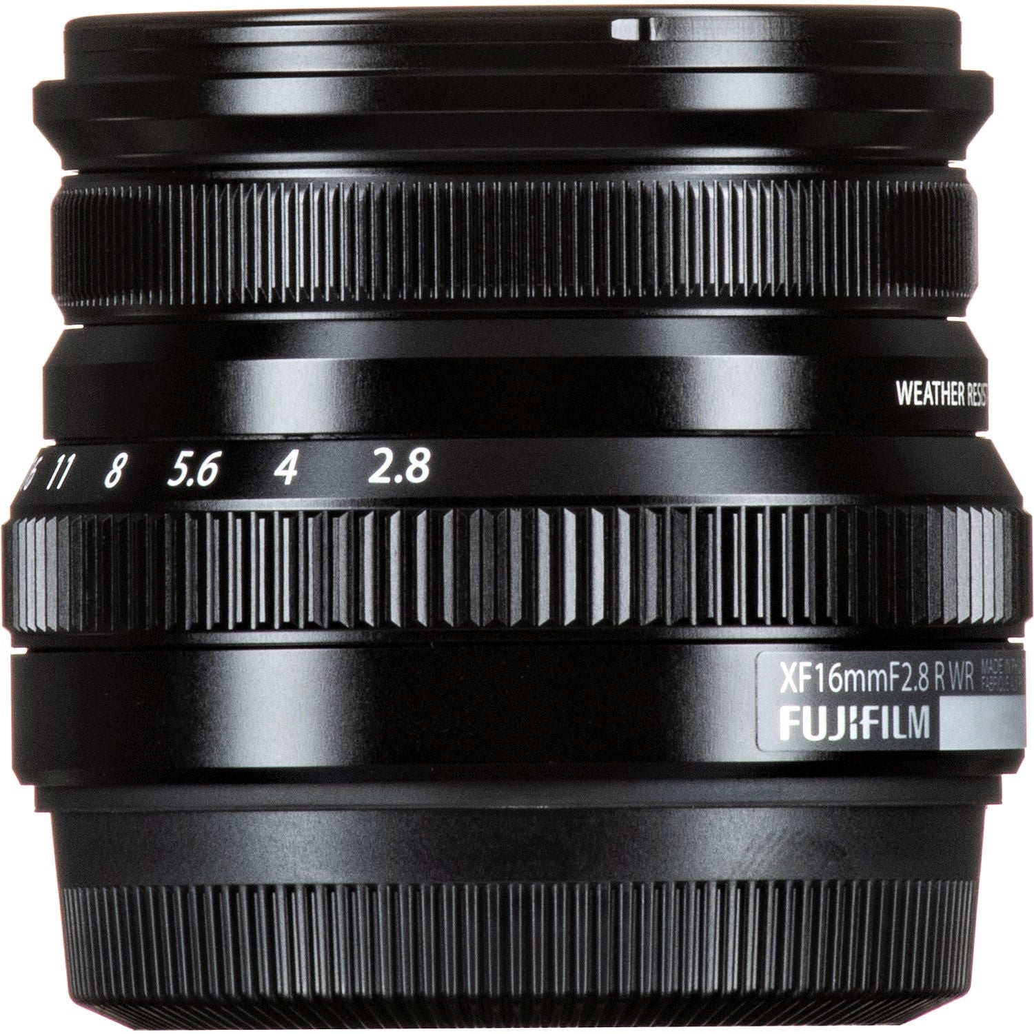 FUJIFILM XF 16mm F2.8 R WR Lens (Black)