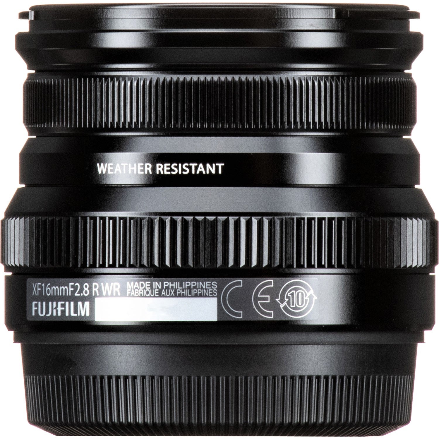 Fujinon XF16mmF2.8 R WR Lens (Black)