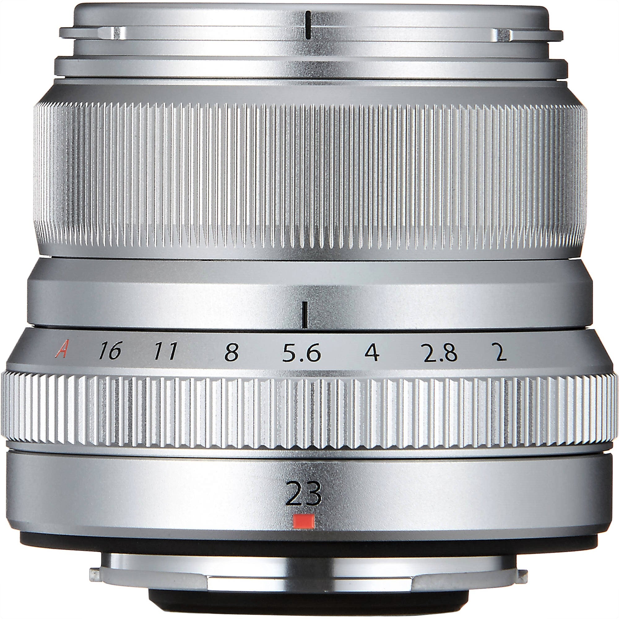 Fujifilm XF 23mm F2 R WR Lens (Black & Silver)