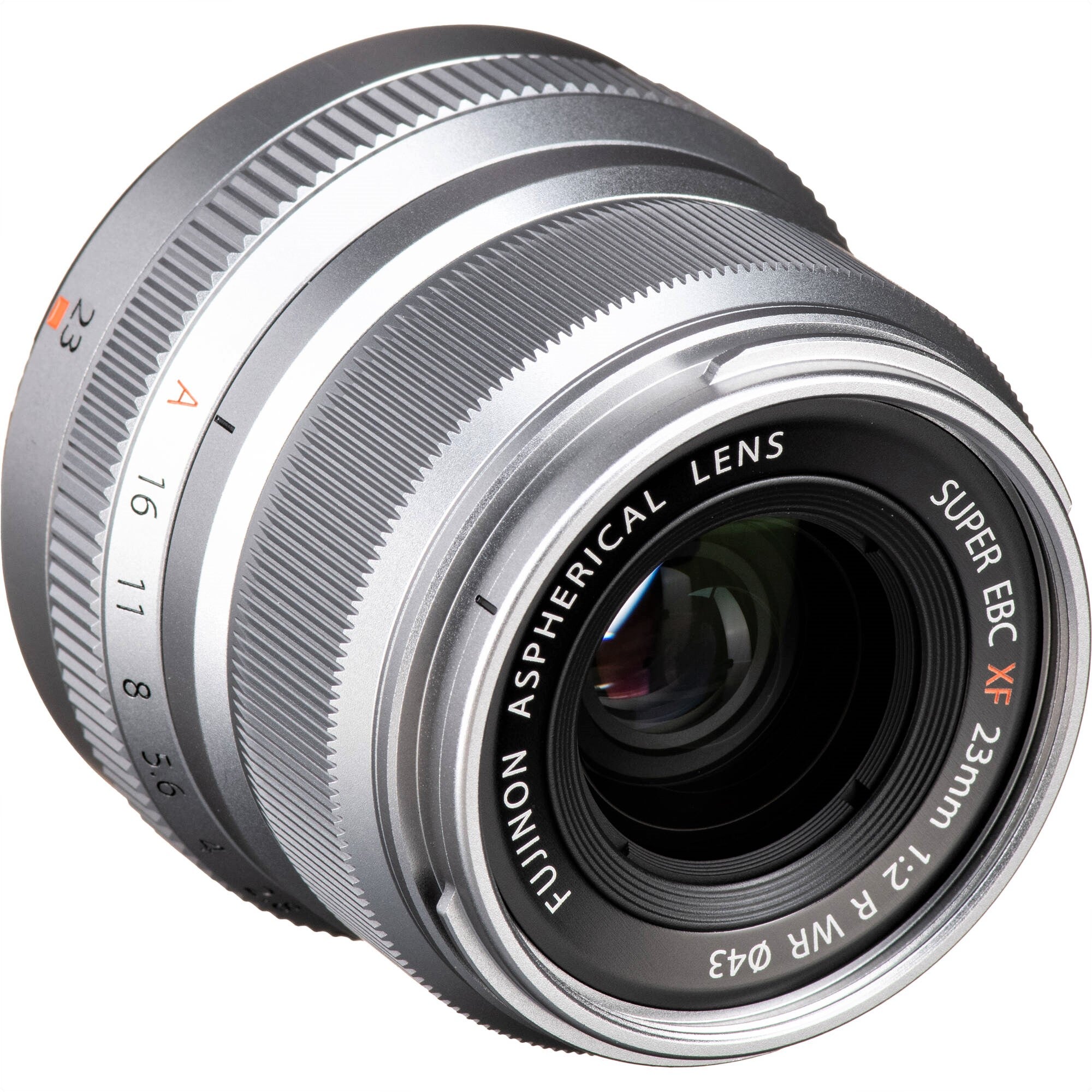 Fujifilm XF 23mm F2 R WR Lens (Black & Silver)