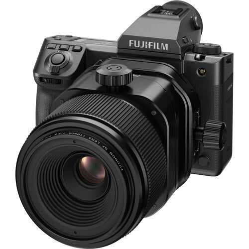 FUJINON GF110mmF5.6 T/S Macro Lens With Camera