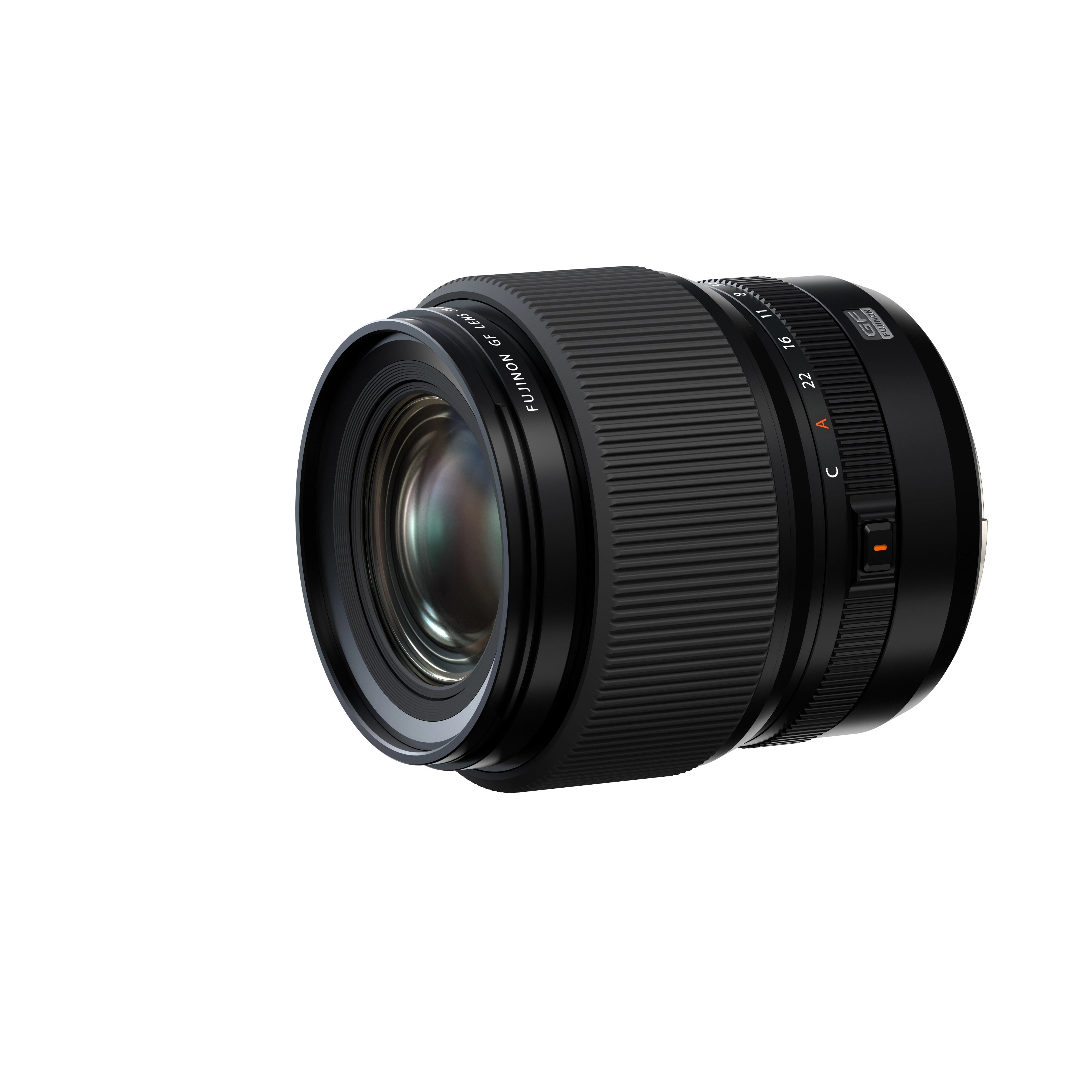 FUJINON GF55mmF1.7 R WR Lens Side View