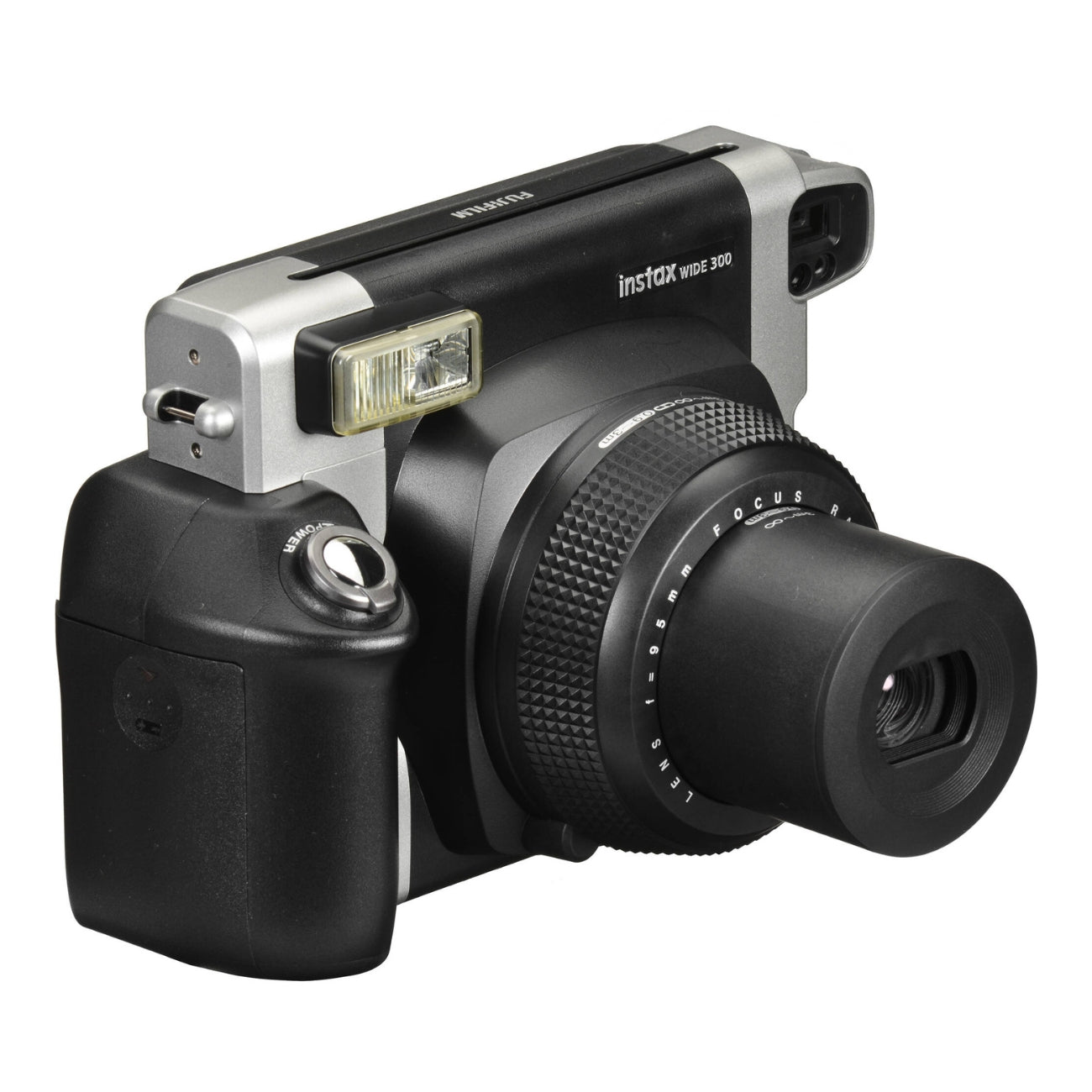 FUJIFILM INSTAX Wide 300 Instant Film Camera (Black) - Side View
