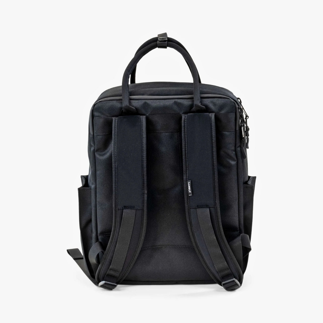 Langly Sierra Camera Backpack - Black in a Back View