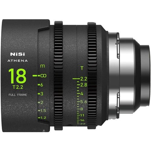 NiSi ATHENA PRIME T2.2/1.9 Full-Frame 3-Lens Add-On Kit (ARRI PL)