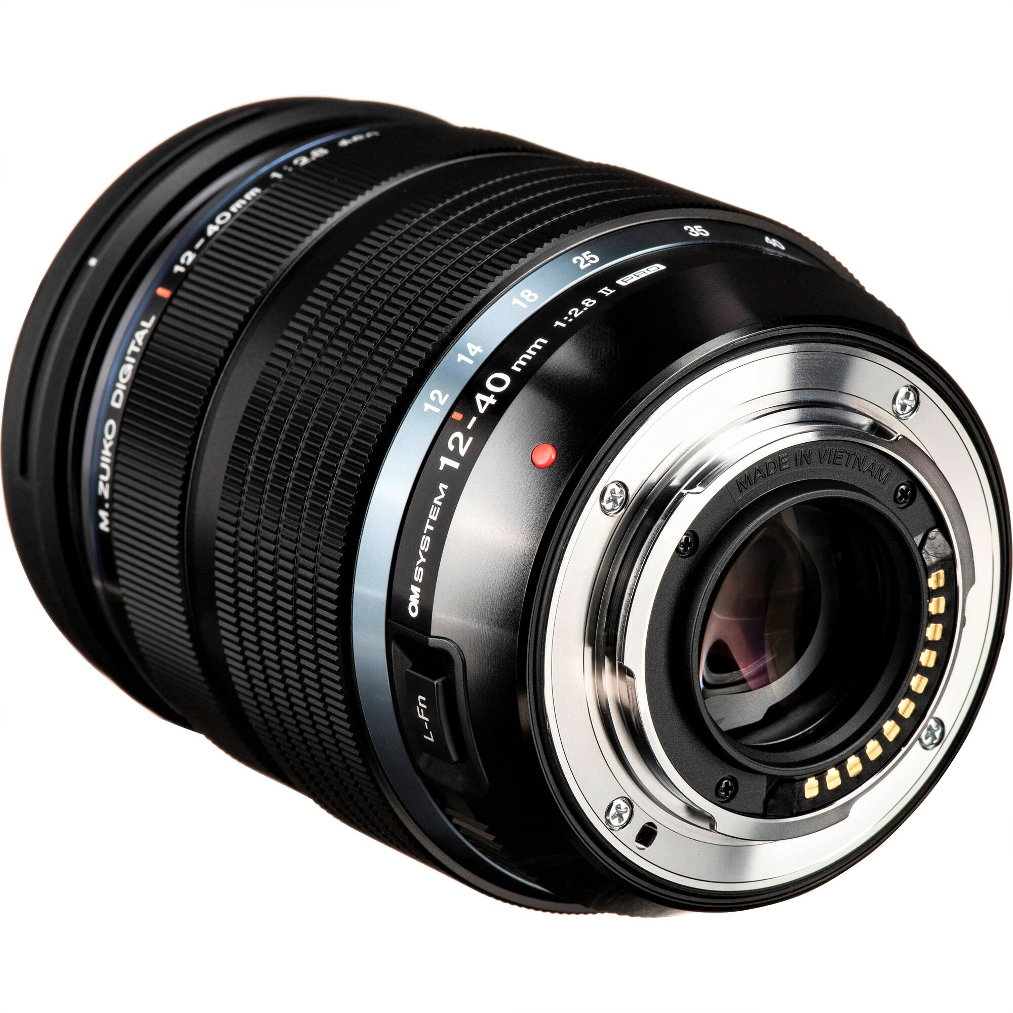 Olympus M.Zuiko Digital ED 12-40mm f2.8 PRO Review - Back Side View