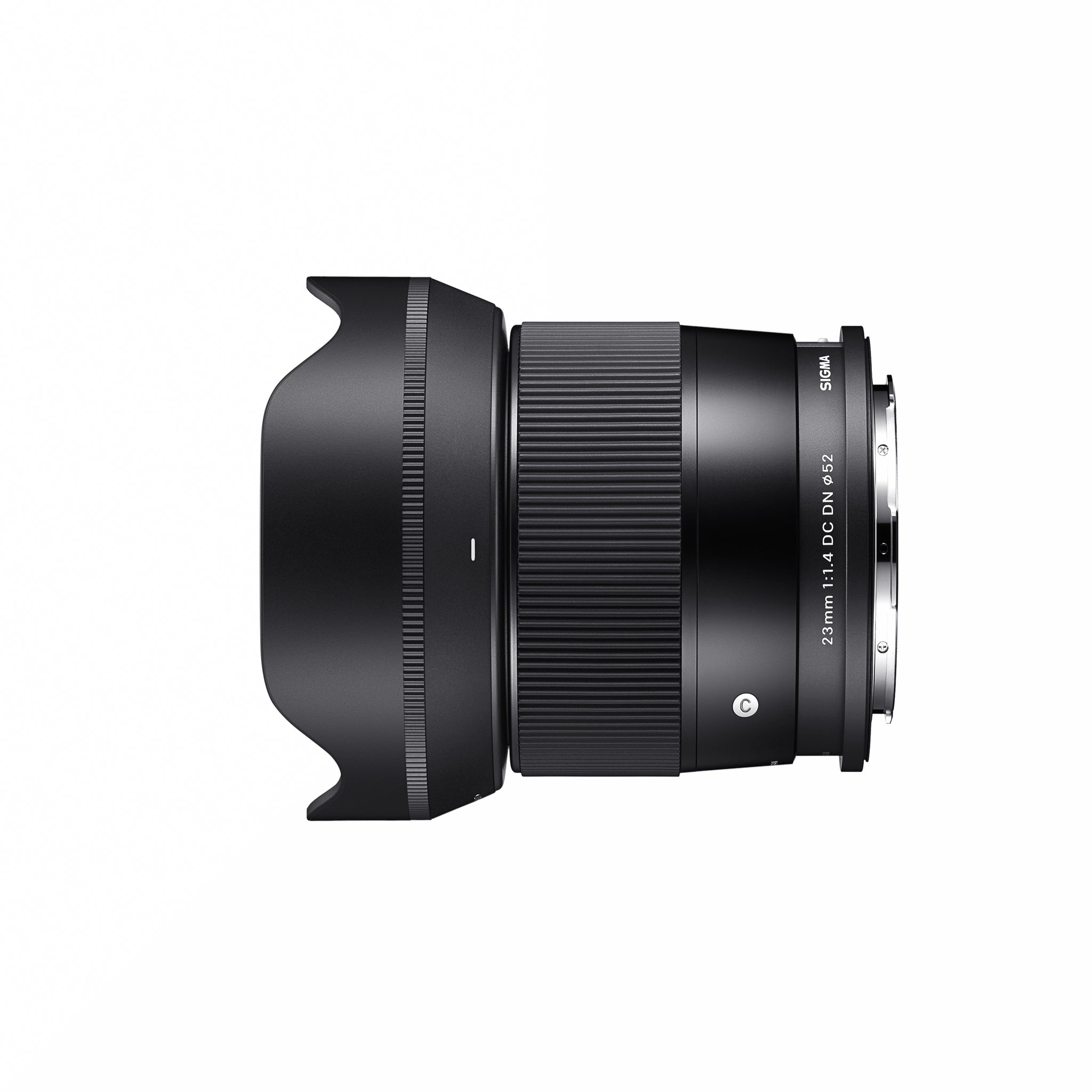 SIGMA 23mm F1.4 DC DN side view