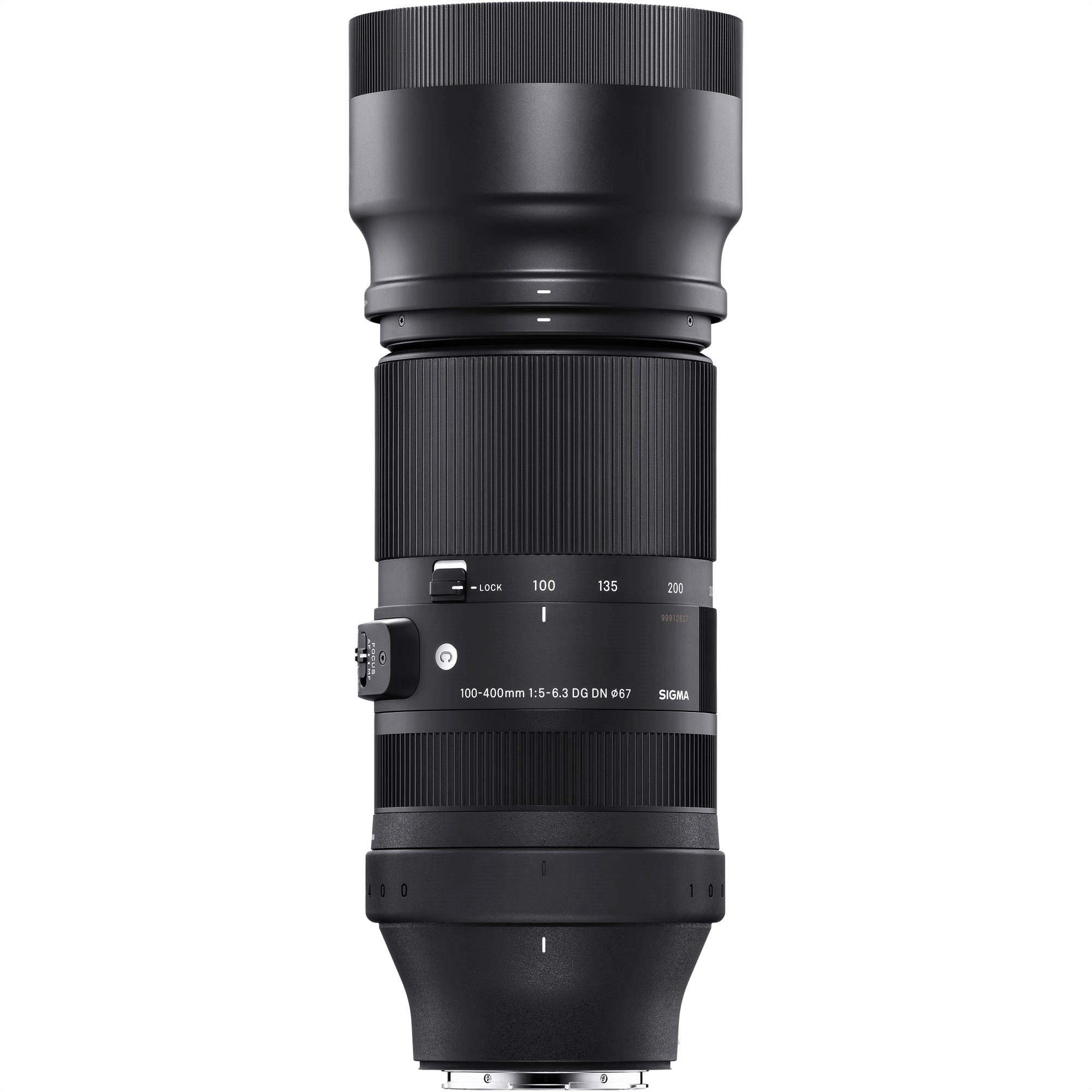 Sigma 100-400mm f/5-6.3 DG DN OS Contemporary Lens for Leica L - Attached Lens Hood